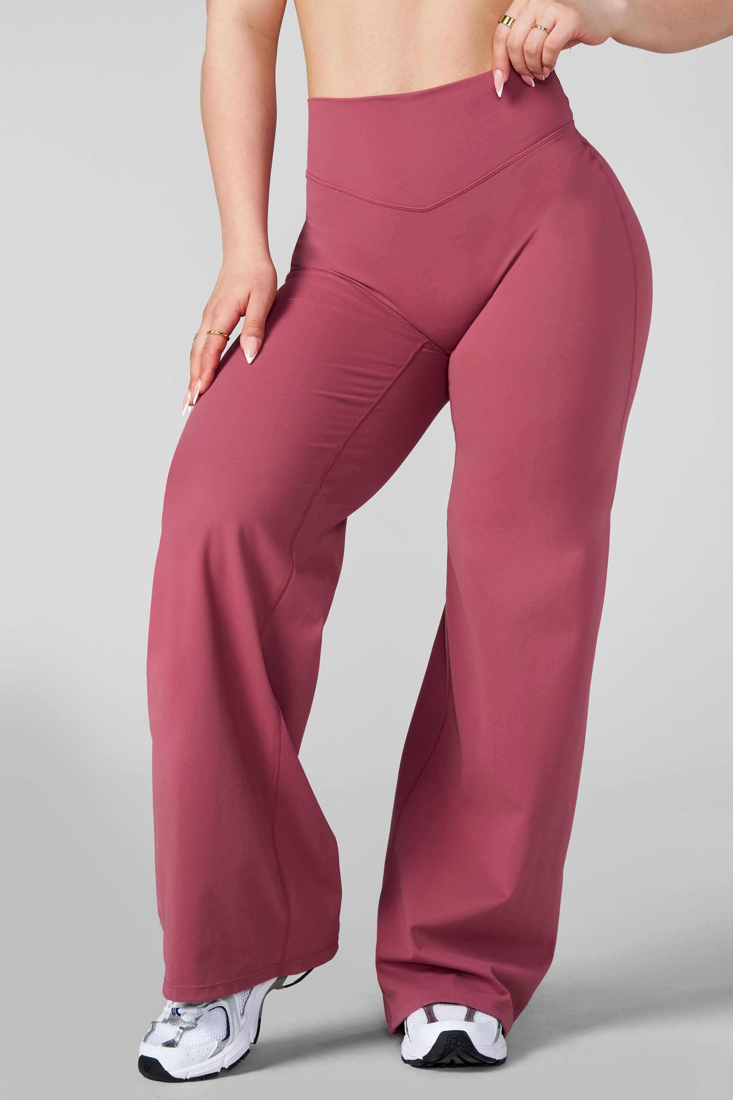 W2289 - Kove Wide Leg Flare Leggings (Short)