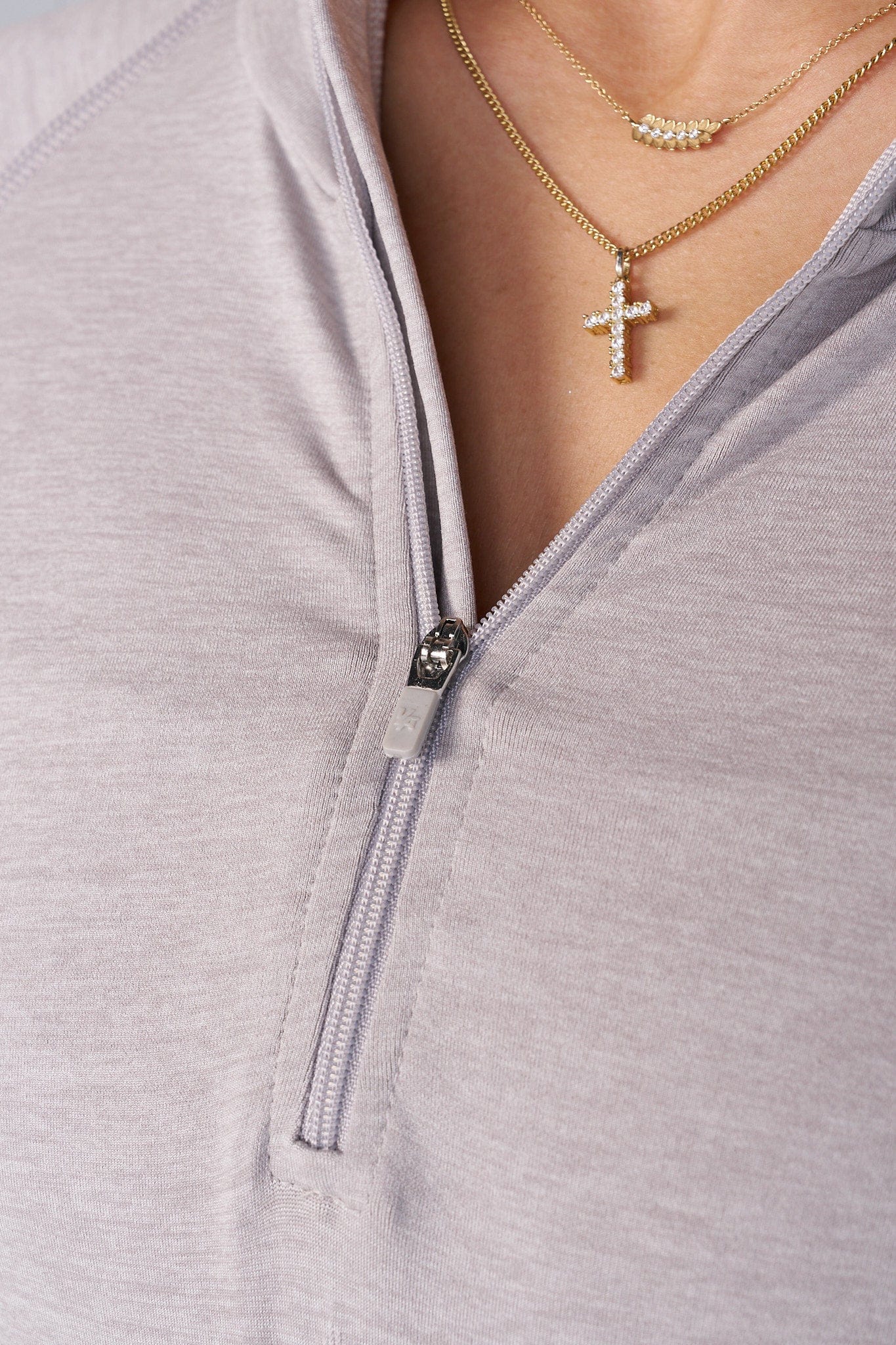 W543 Core Hourglass quarter zip