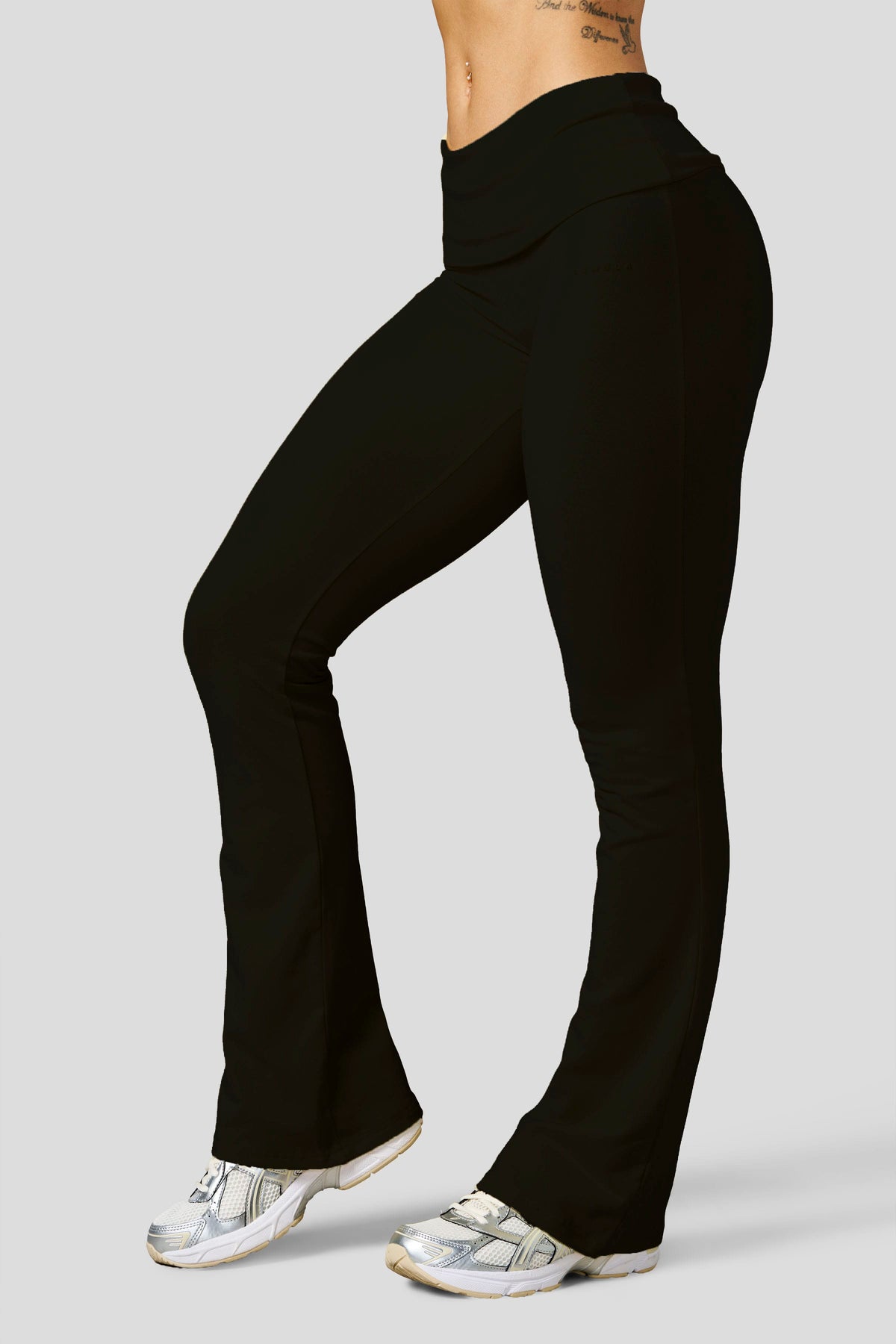 W2342 - Studio Foldover Flare Pants SHORT - September 30th