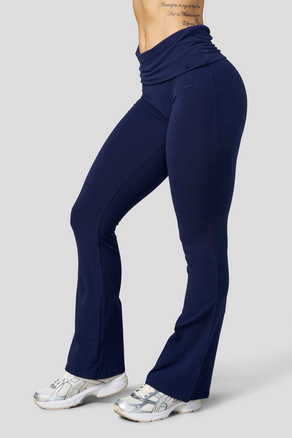 W2342 - Studio Foldover Flare Pants SHORT - September 30th