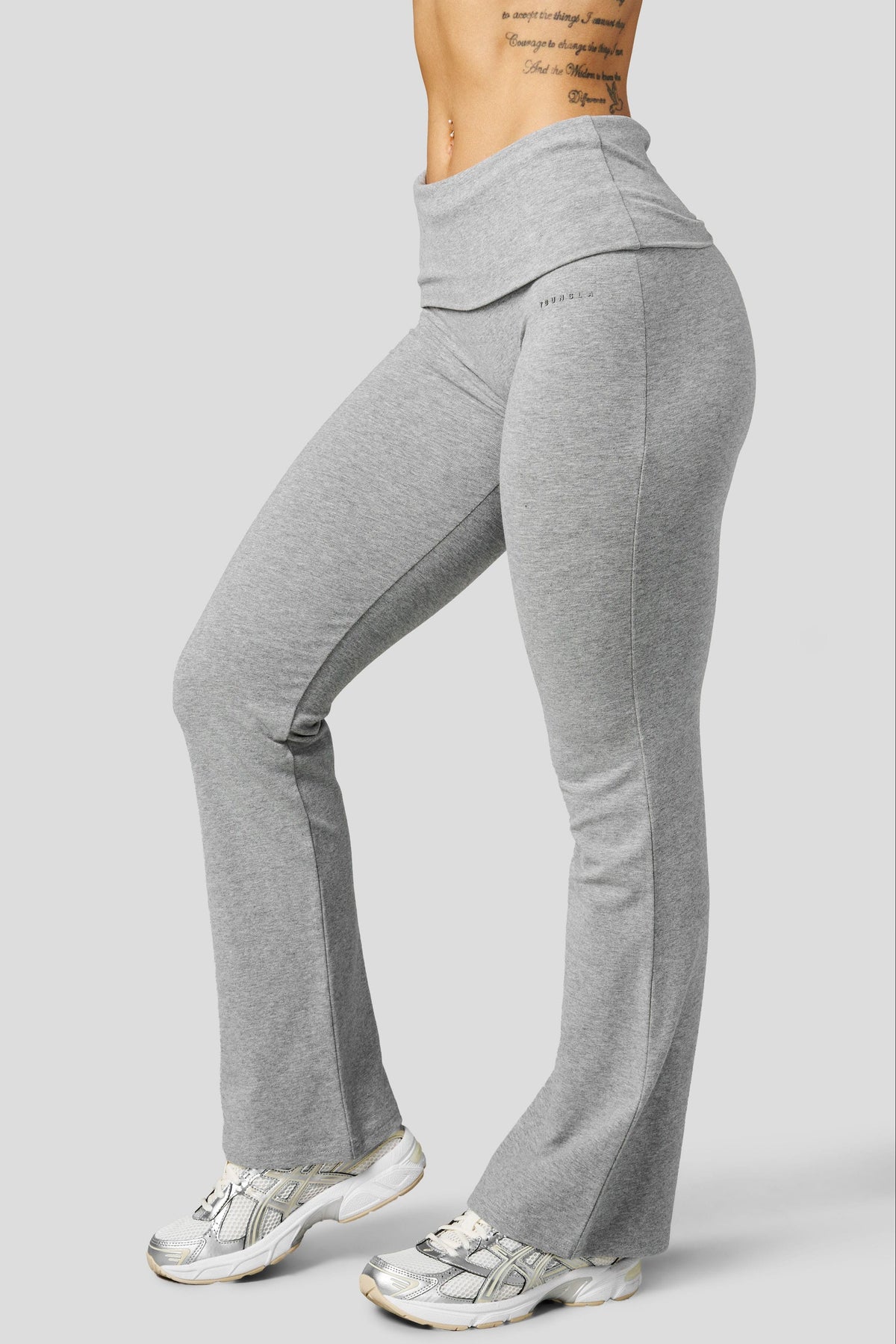 W2342 - Studio Foldover Flare Pants SHORT - September 30th