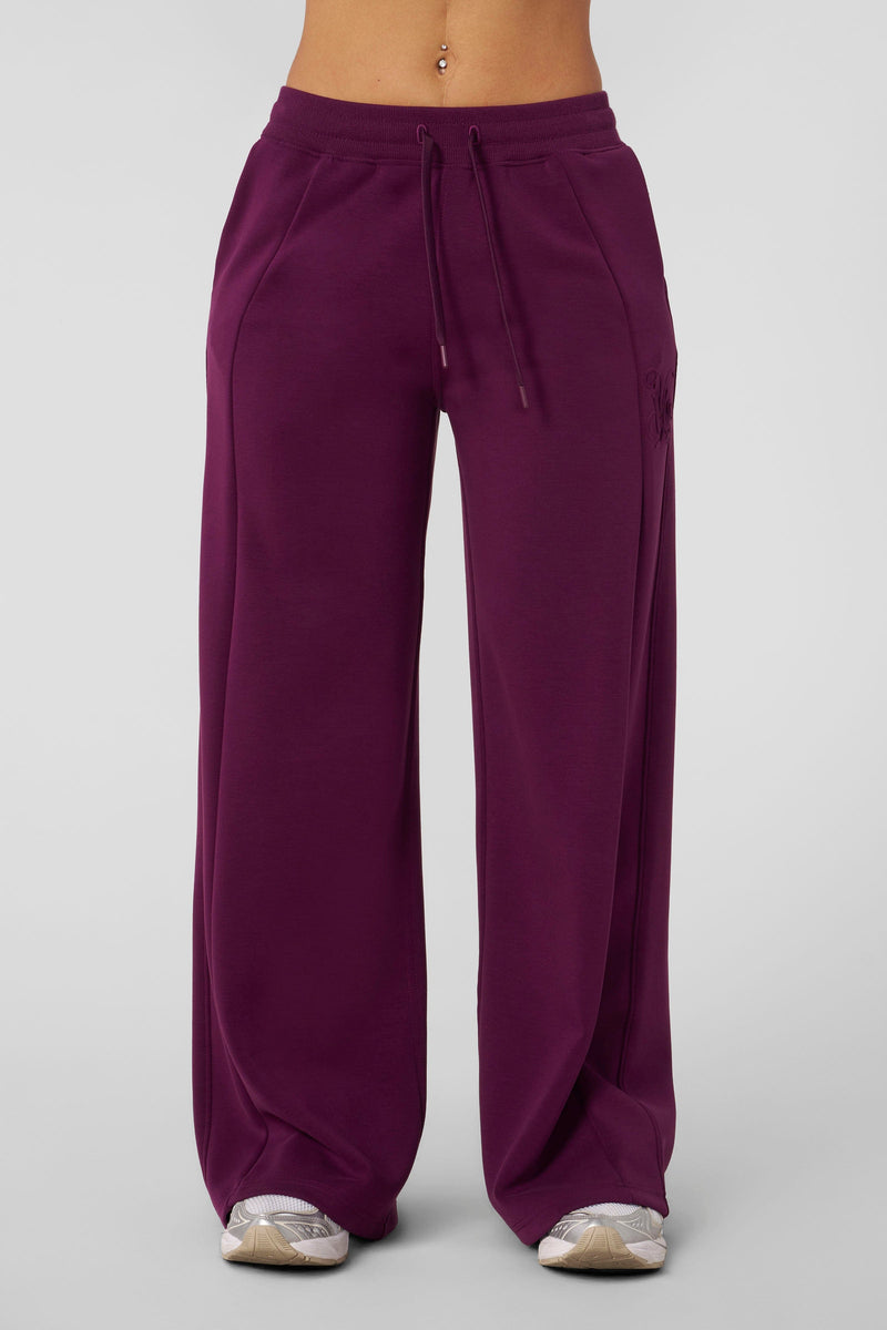 W287 - Cloud Joggers for women Lightweight and breathable for all-season wear in color Purple.