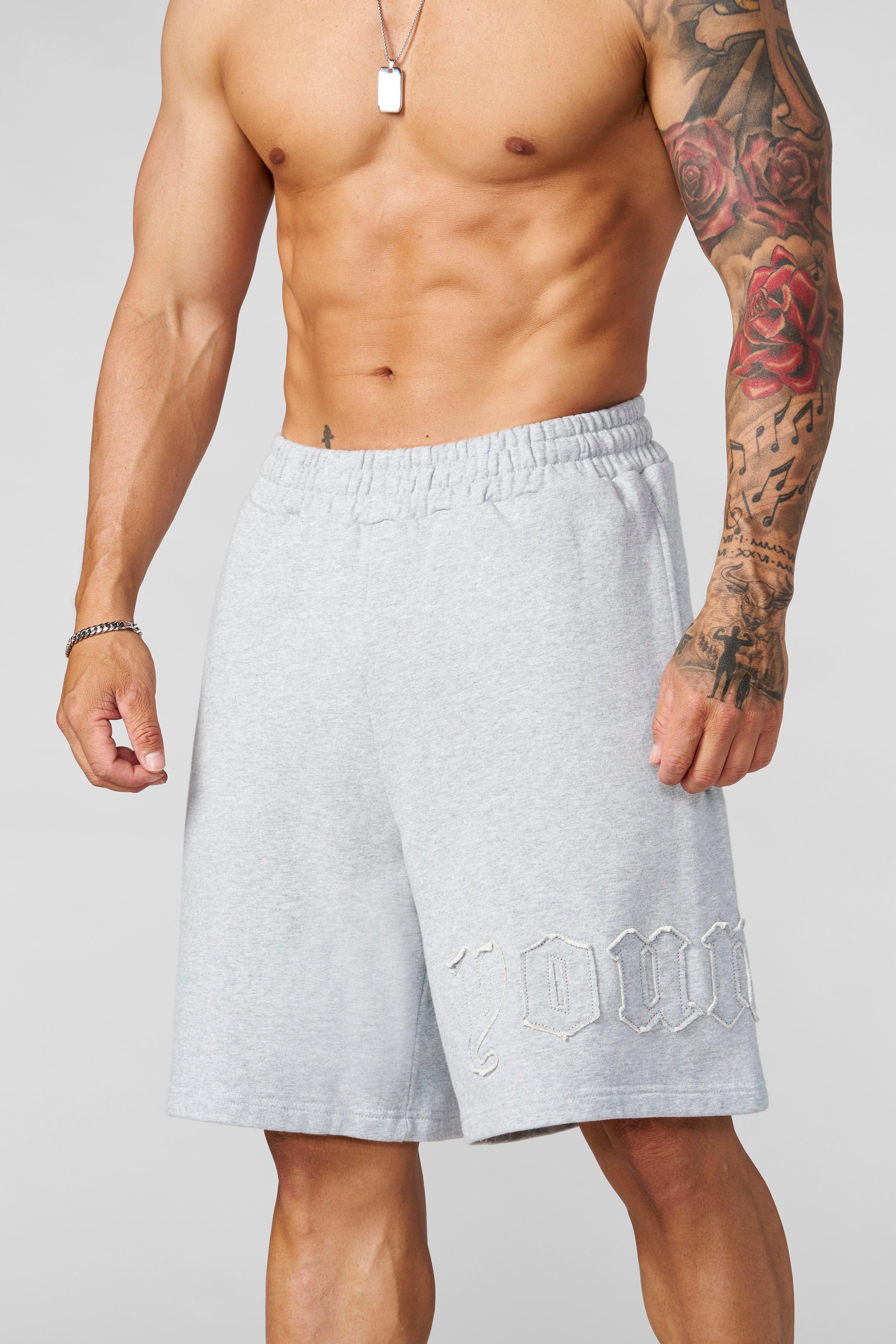 1027 - Patchwork Shorts