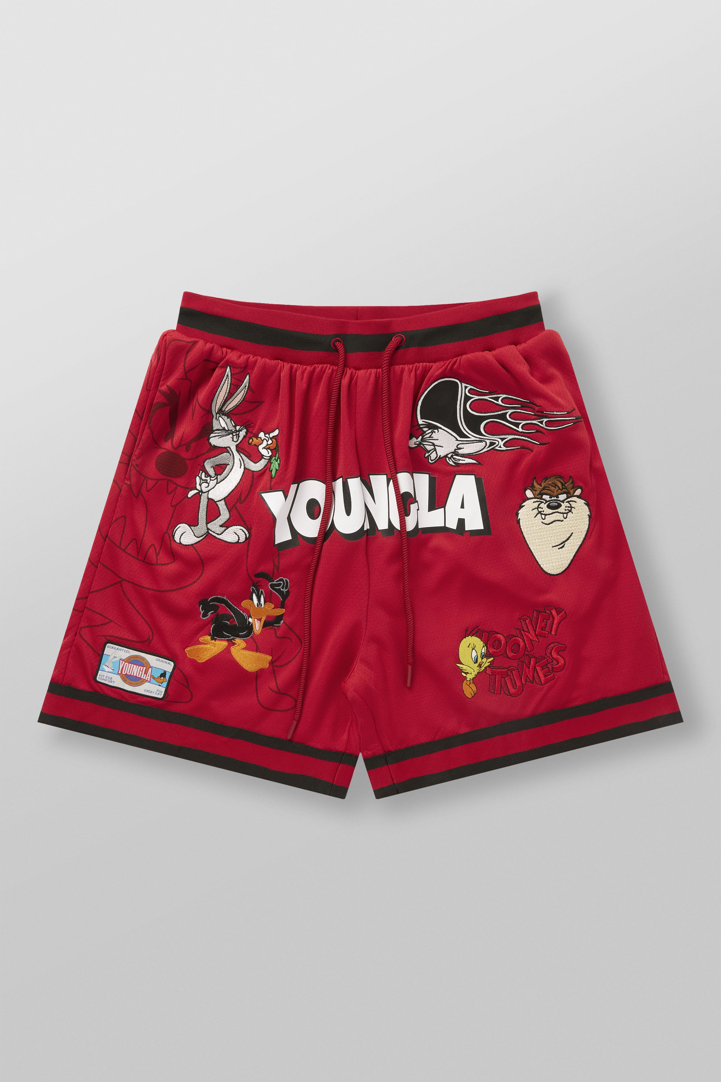 1071 - Looney Tunes Embroidered Patch Shorts - July 7th