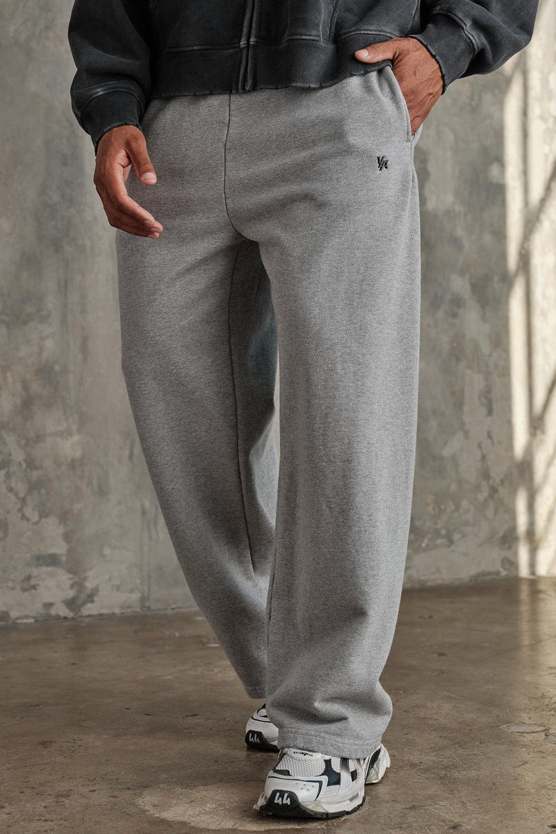 2067 - Elevated Essentials - Baggy Sweats for Men's - relaxed silhouette and clean finish in Heather Grey