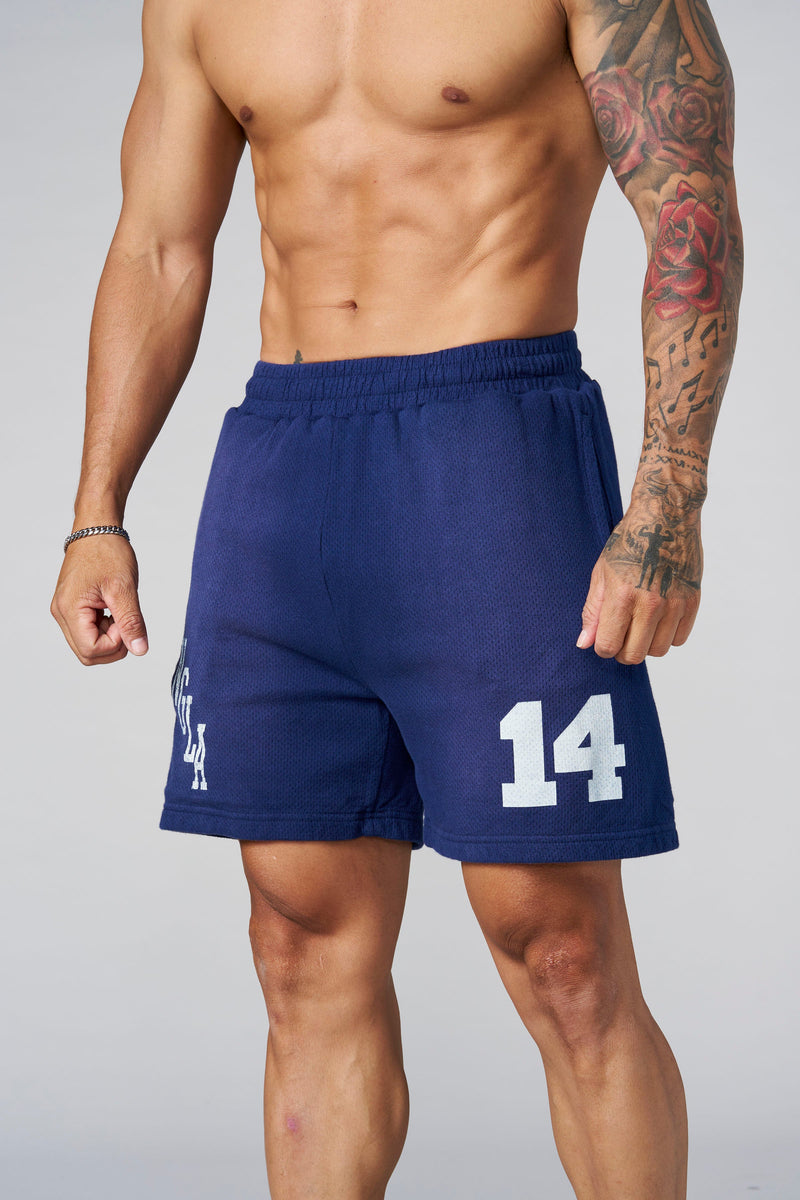 1123 - Golden Era Cotton Mesh Shorts