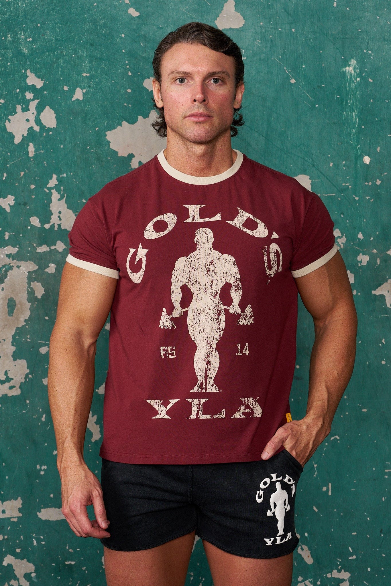 4009 - Golds Gym Ringer Tees - July 7th