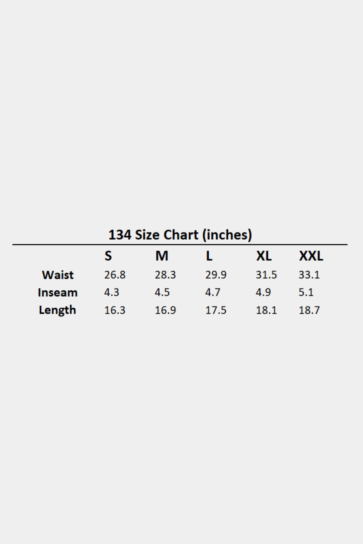 134 Game-Time Shorts