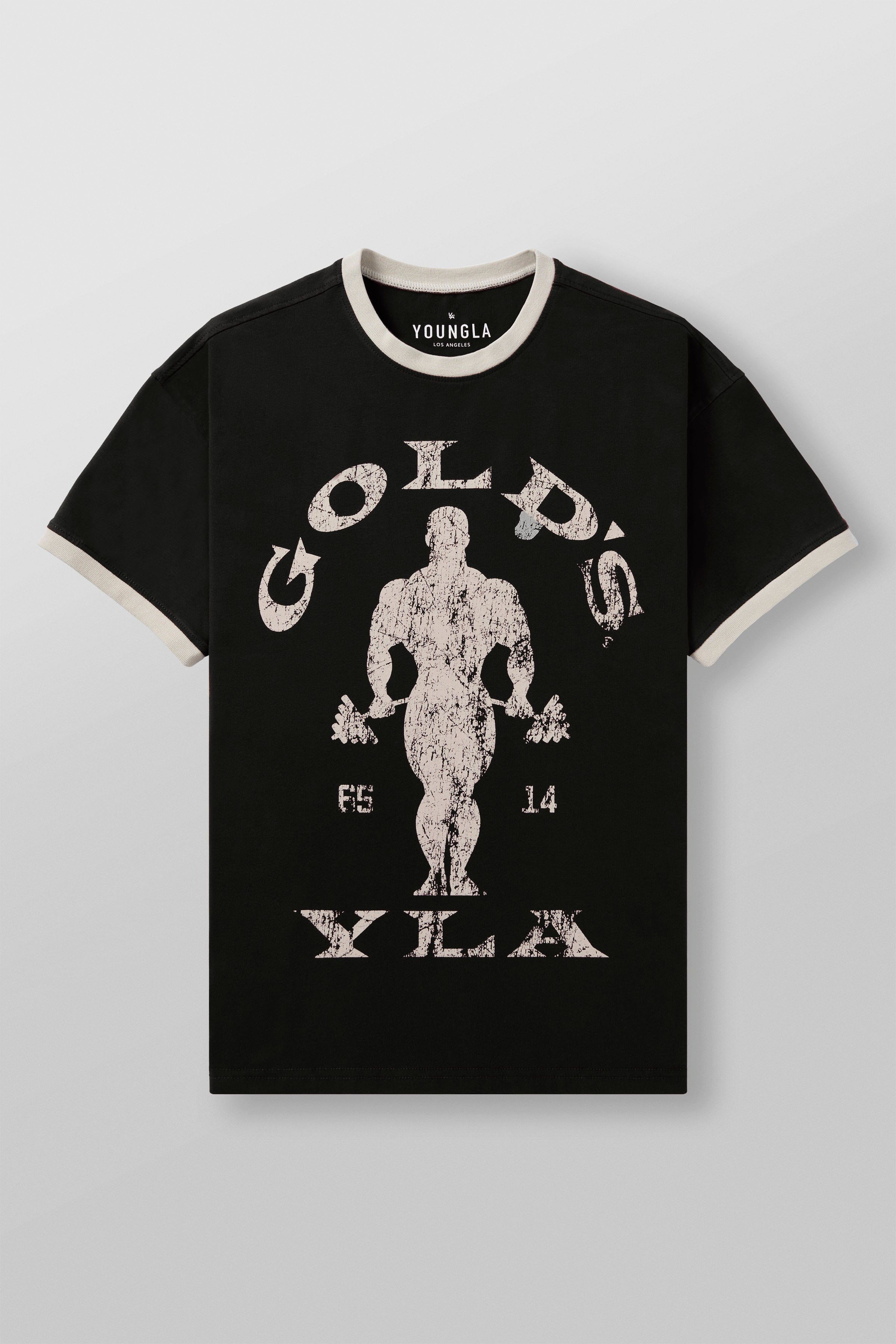4009 - Golds Gym Ringer Tees - July 7th