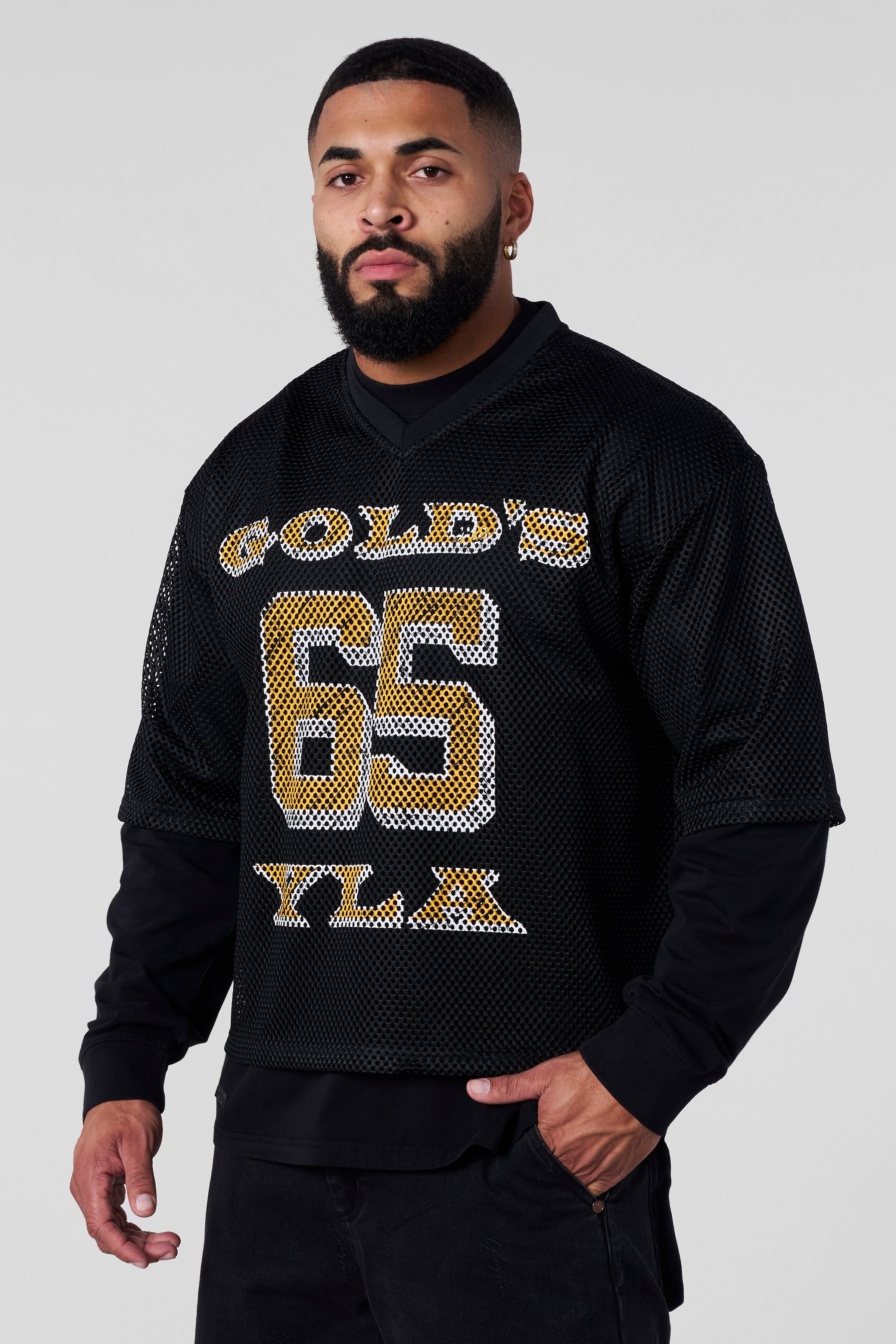 4078 - Golds Gym Jersey