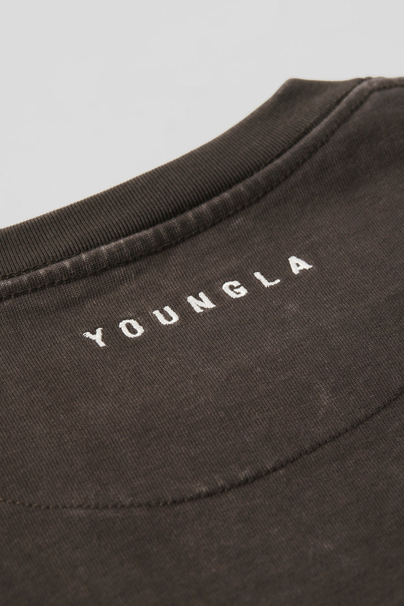 4149 - Gothic Tees for Men: Heavyweight tee with bold back graphics, clean silhouette, and all-day wearable edge logo.