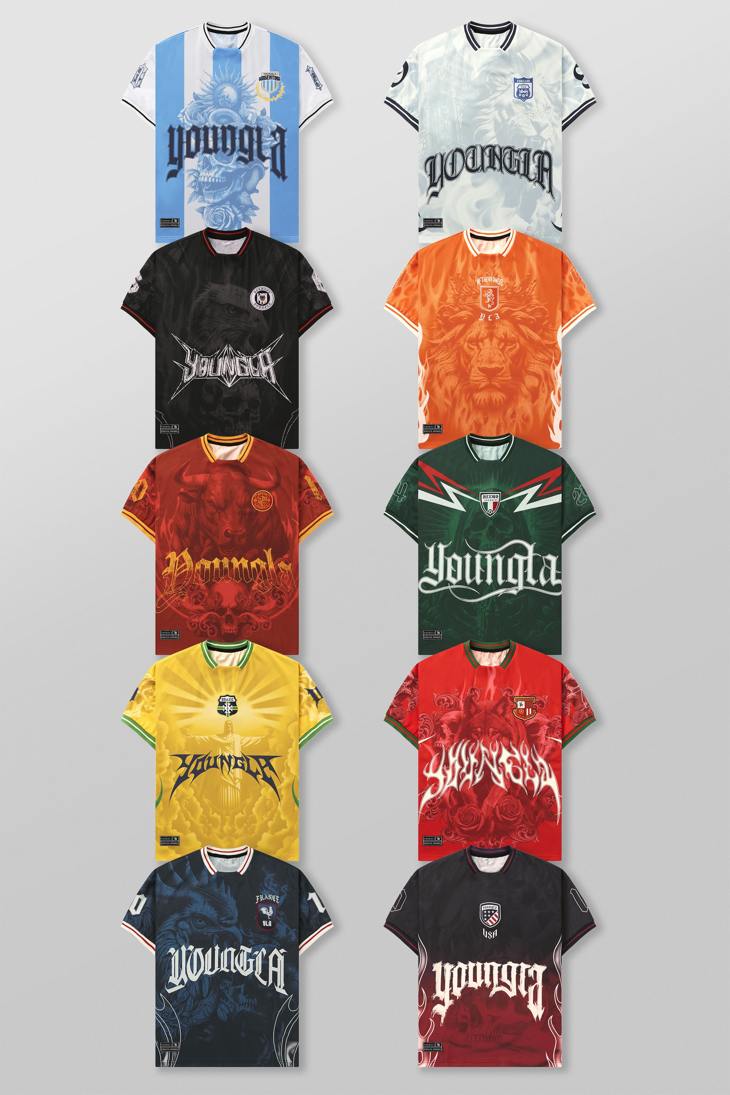 4215 - International Football Jerseys - June 9th