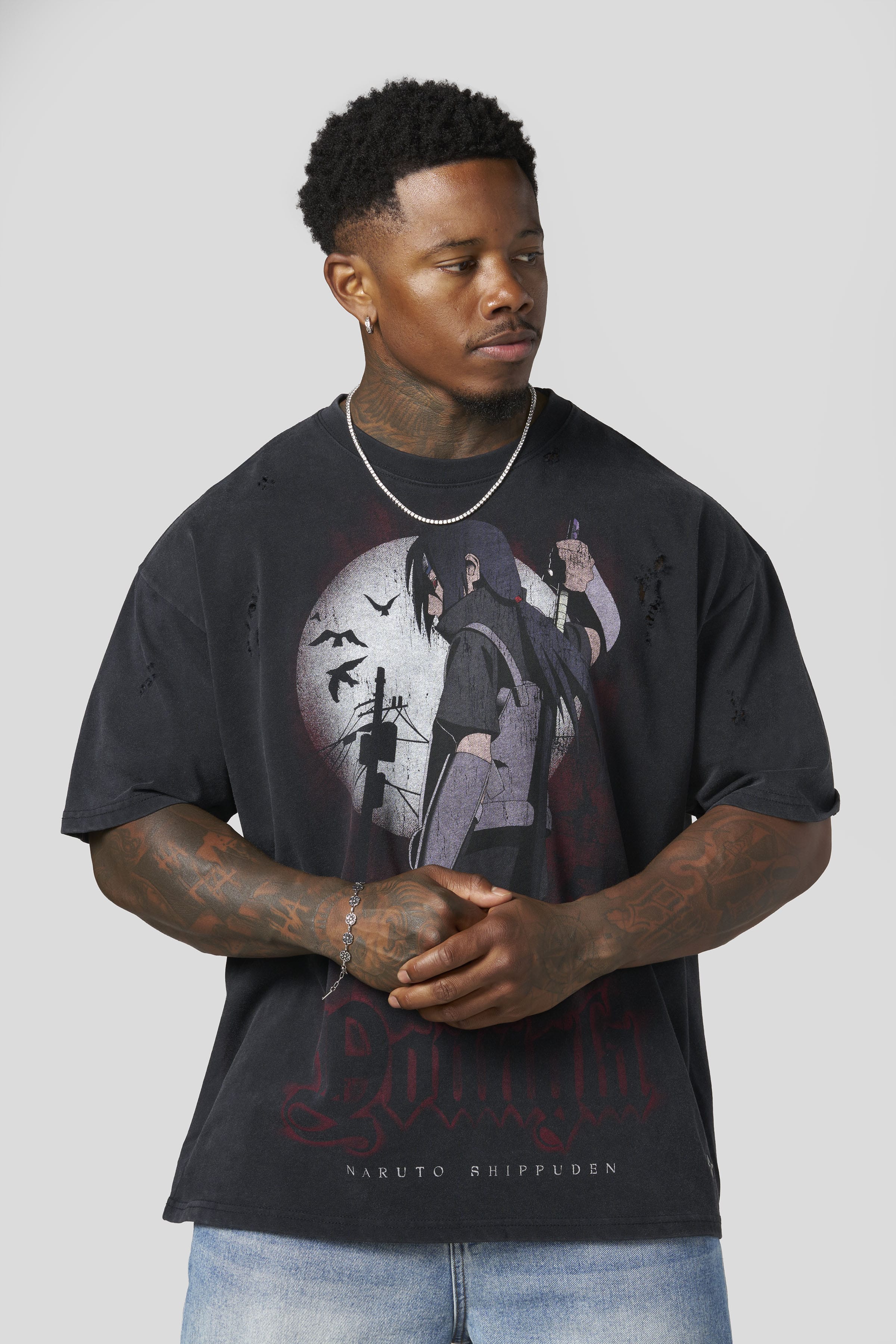 4318 - Naruto Distressed Tees - August 11th