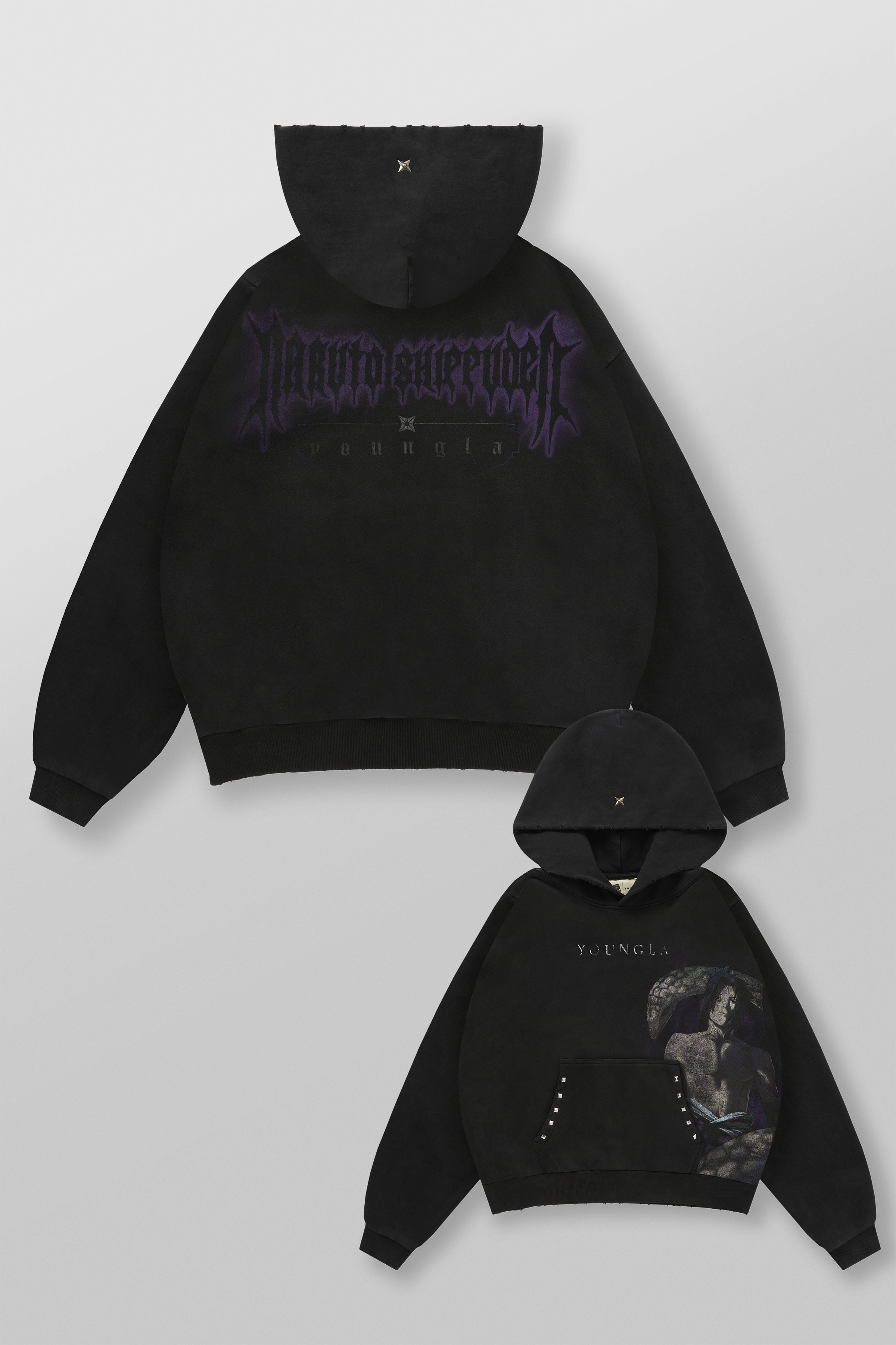5083 - Naruto Stud Artwork Hoodies - August 11th