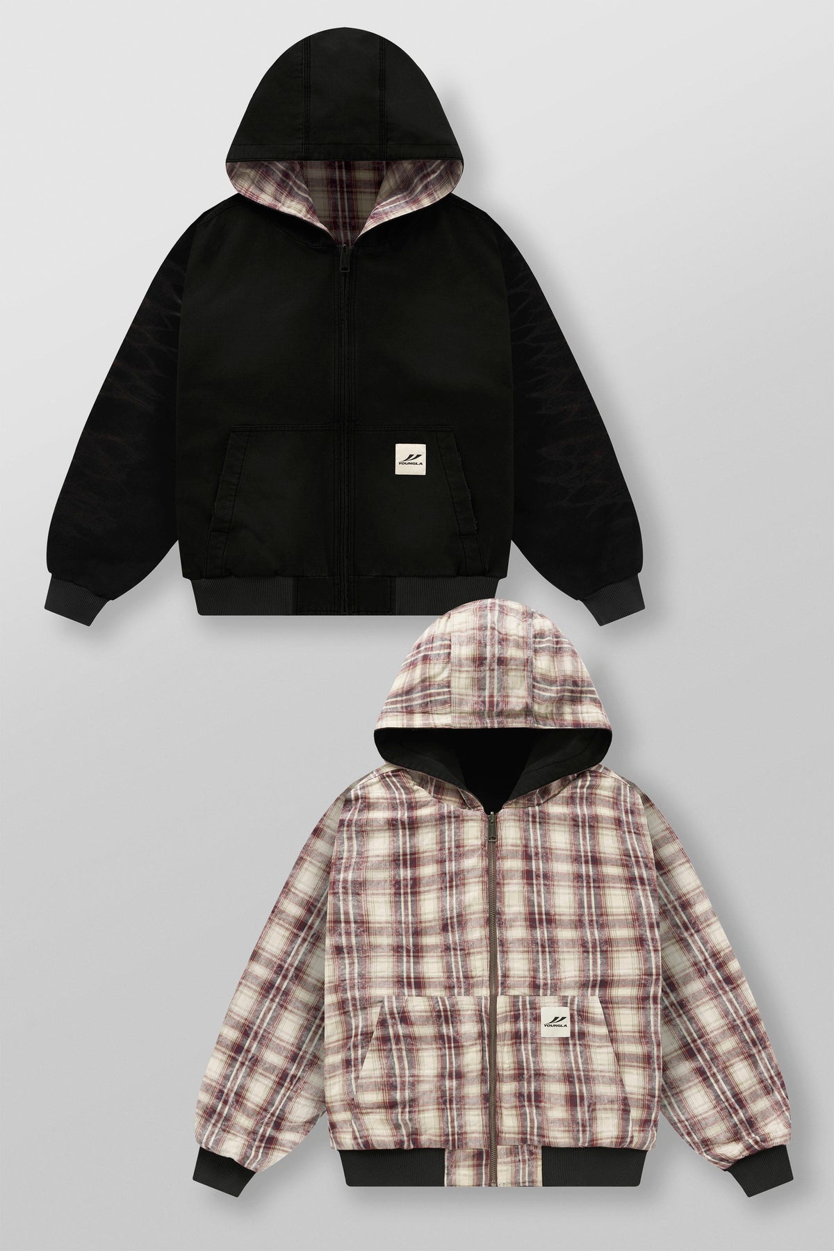 5141 - Reversible Plaid Jackets