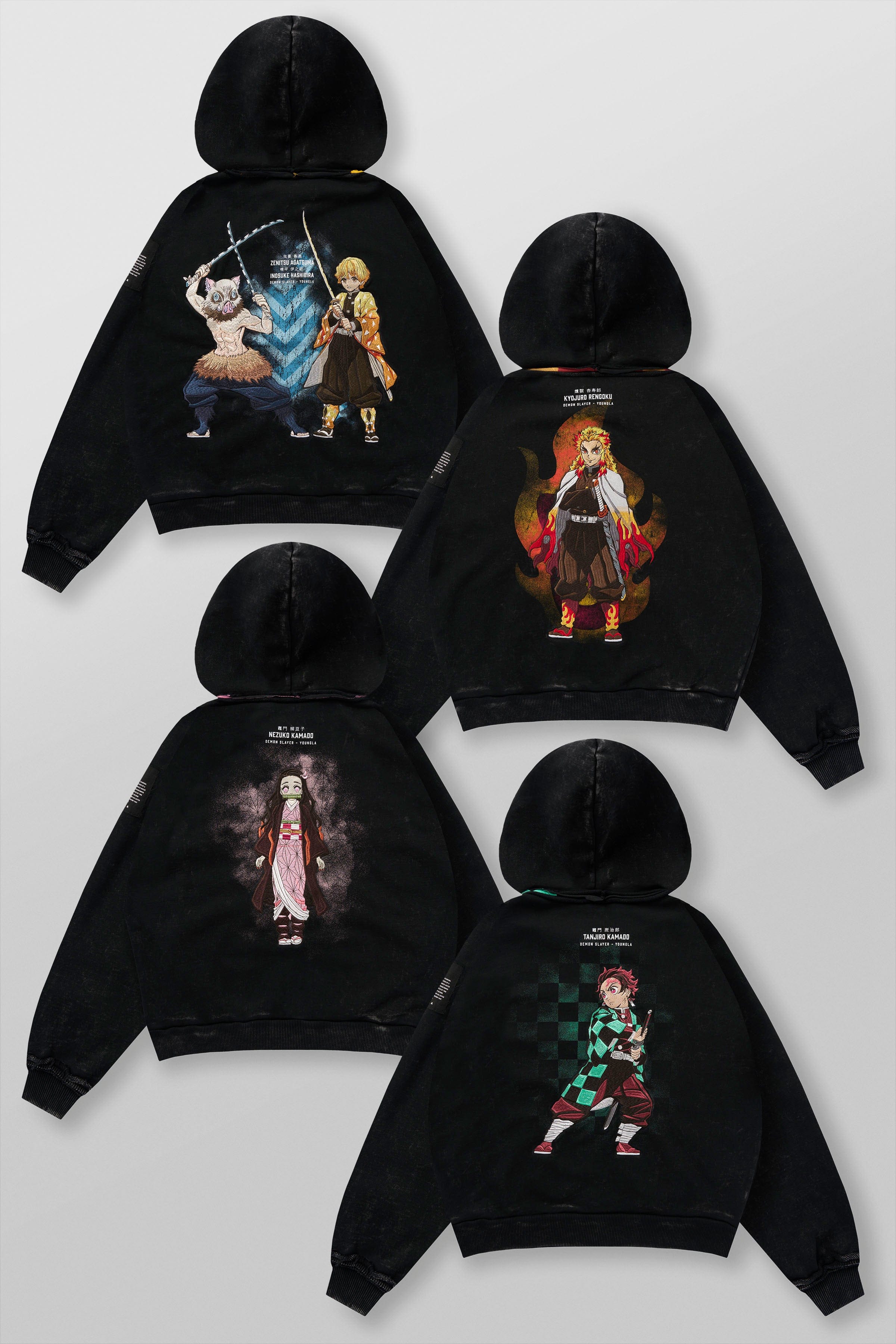 5195 - Demon Slayer: Kimetsu no Yaiba - Zip-ups