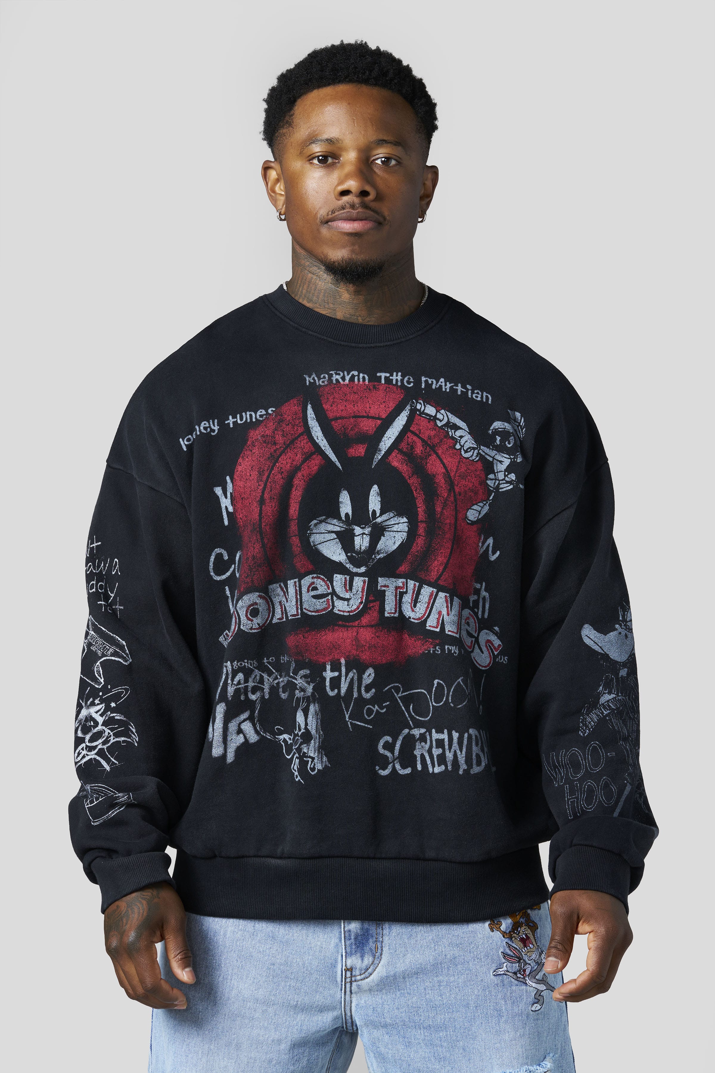 5256 - Looney Tunes Graffiti Crewnecks - July 7th