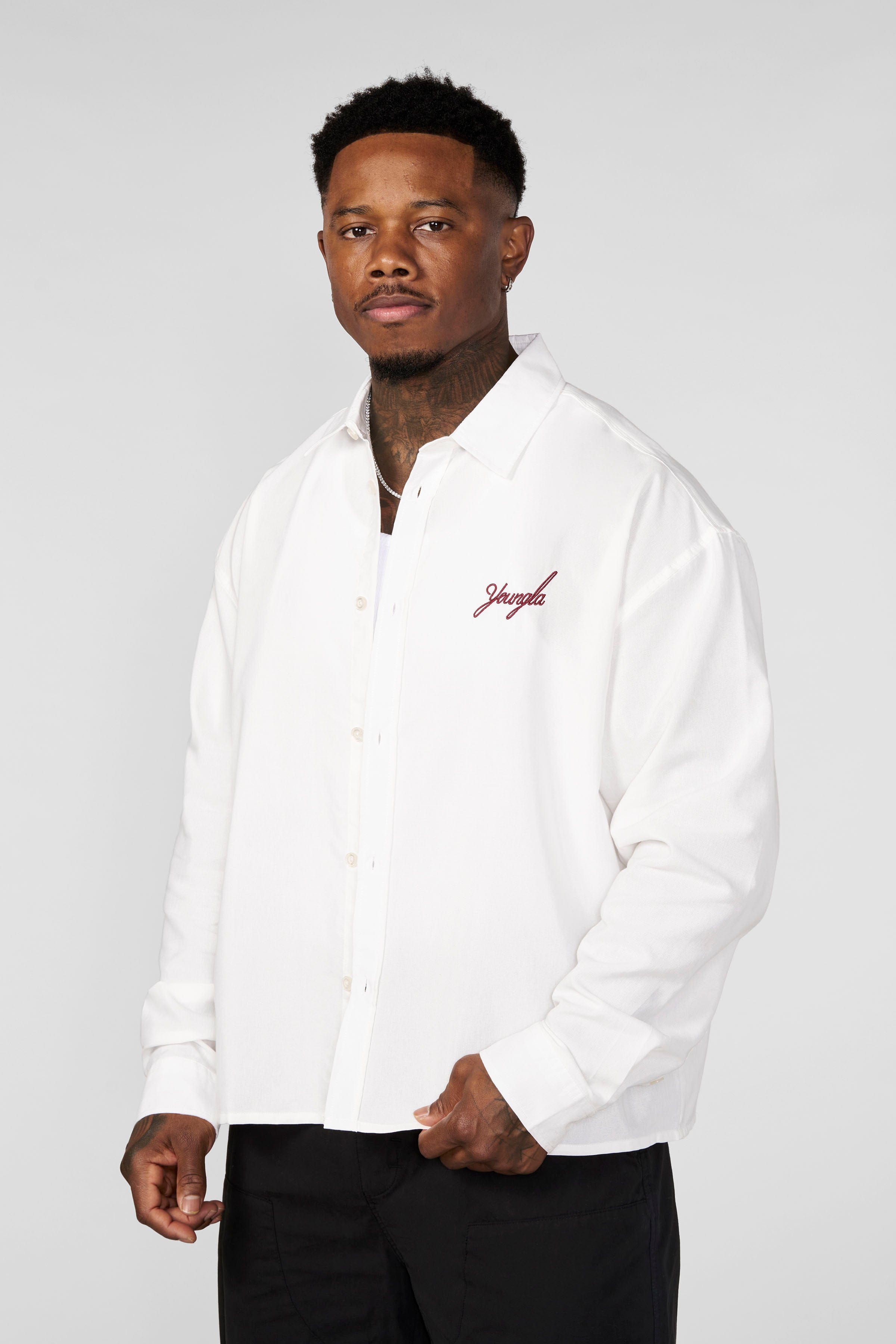 8043 - Industry Longsleeve Button-ups