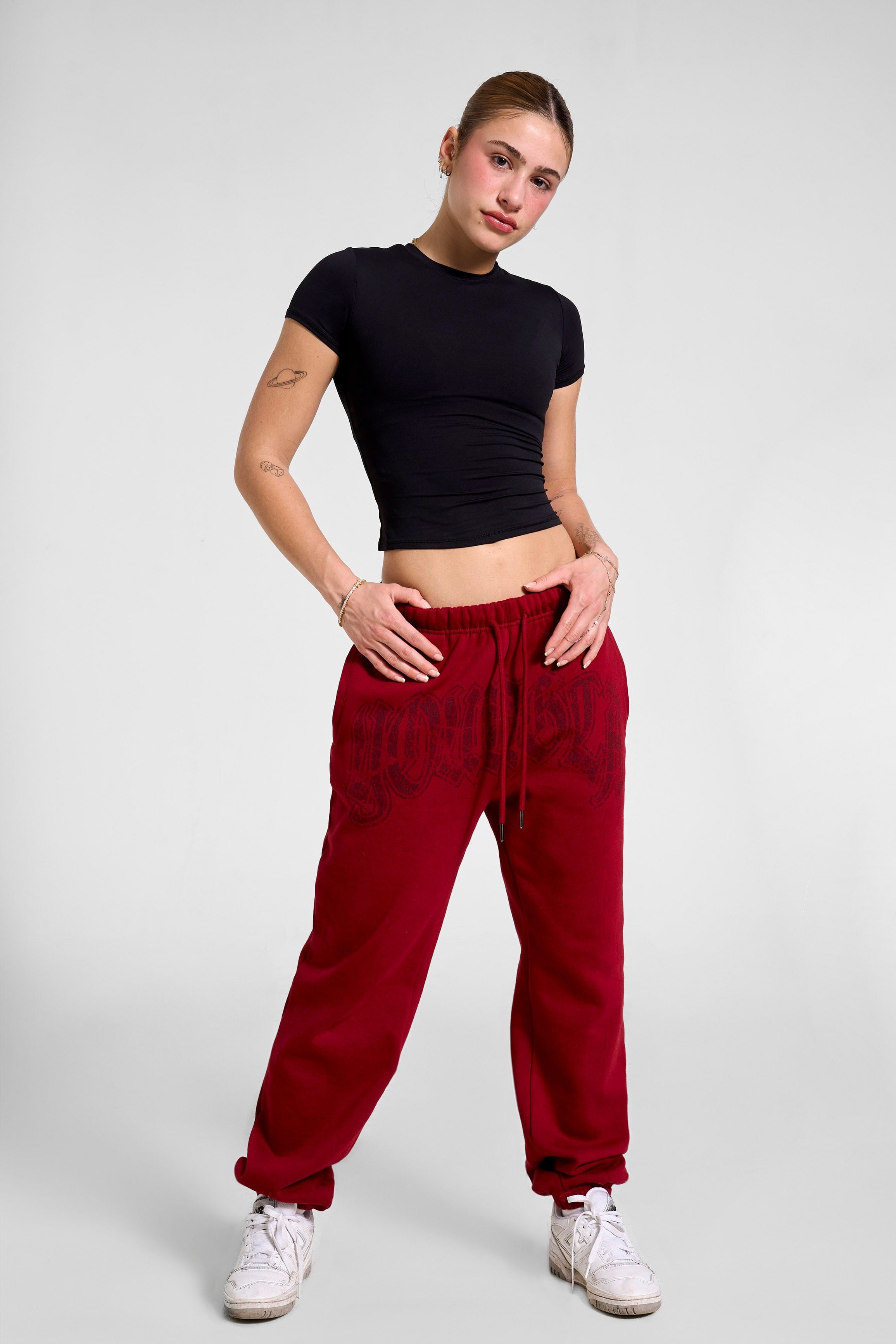 W257 My eyes are up here Jogger