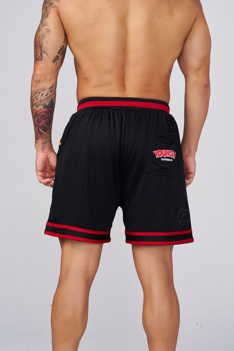 1071 - Looney Tunes Embroidered Patch Shorts - July 7th