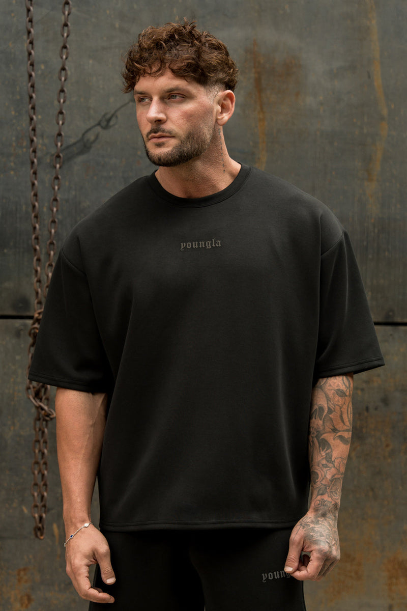 4161 - Soft AF Tees for Men's - everyday comfort. Lightweight, breathable, and incredibly soft in Black