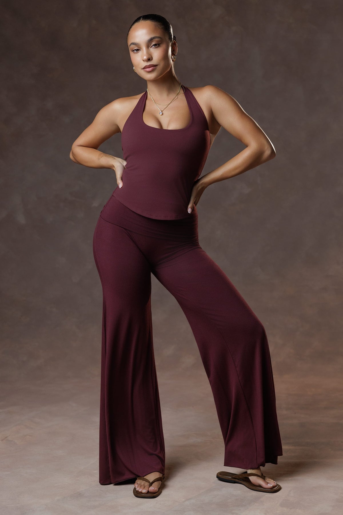 W2380 - Bare Foldover Pants - Short