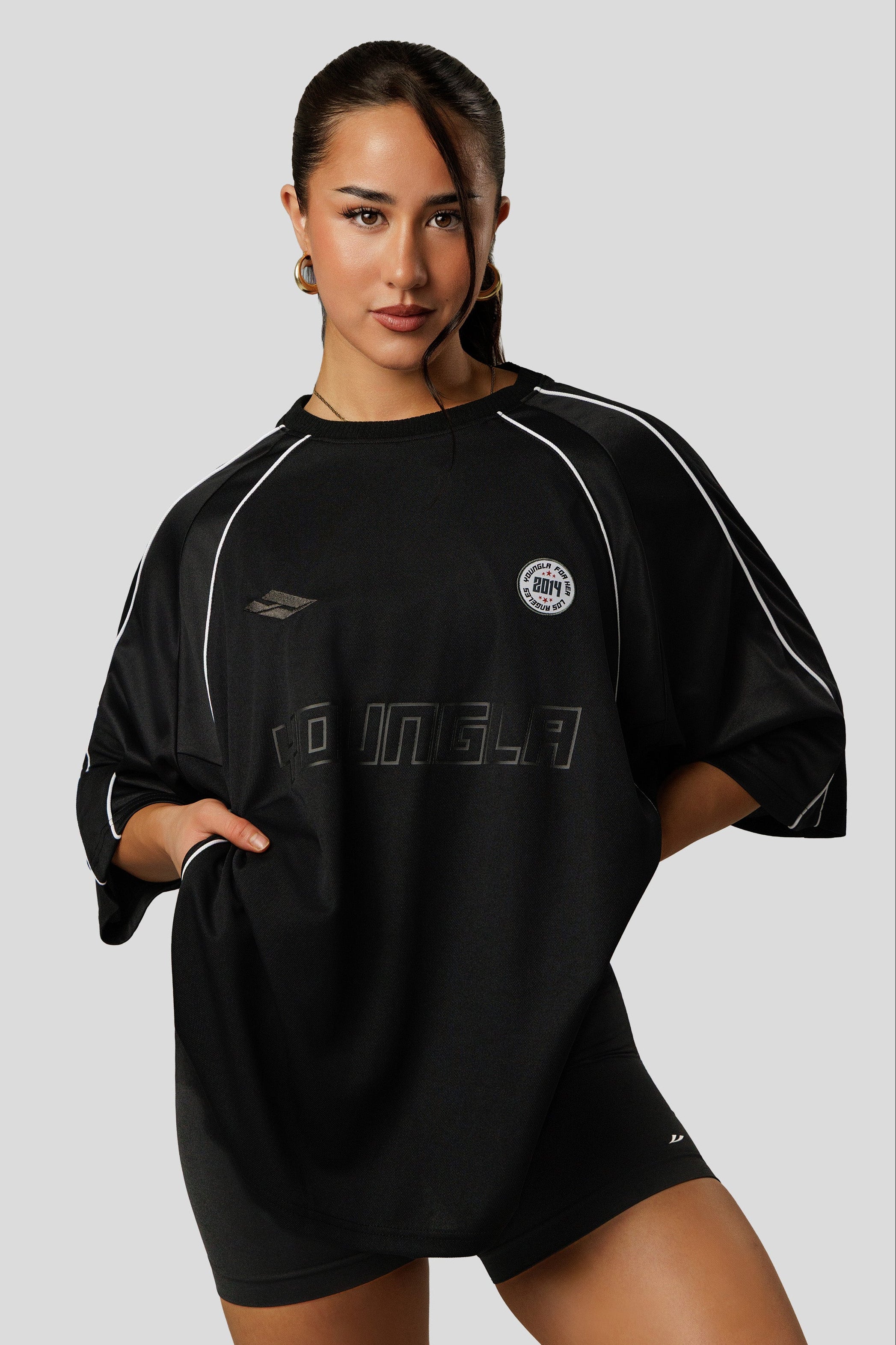 W4329 Oversized Soccer Jersey - July 7th