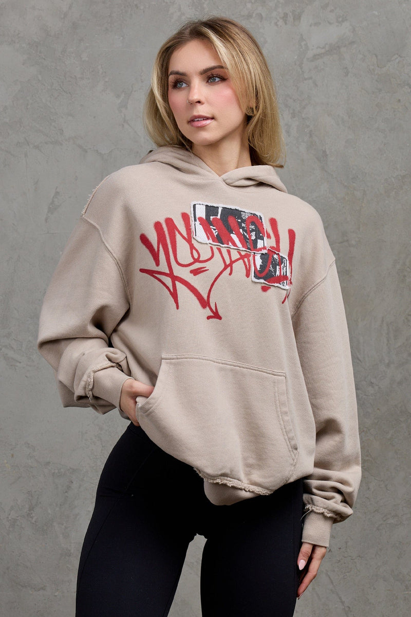 W535 Scarlet hoodie