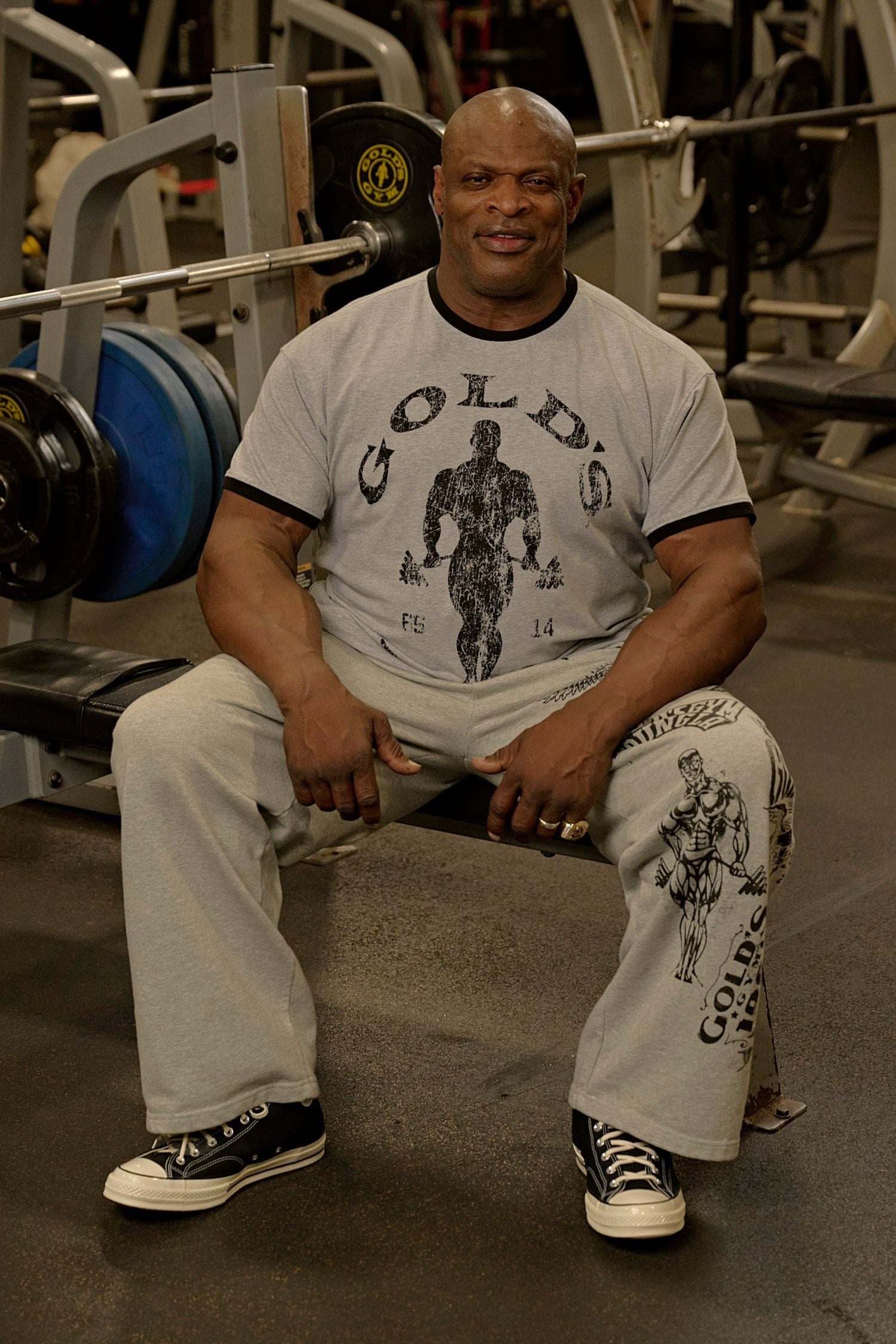 4009 - Golds Gym Ringer Tees - July 7th