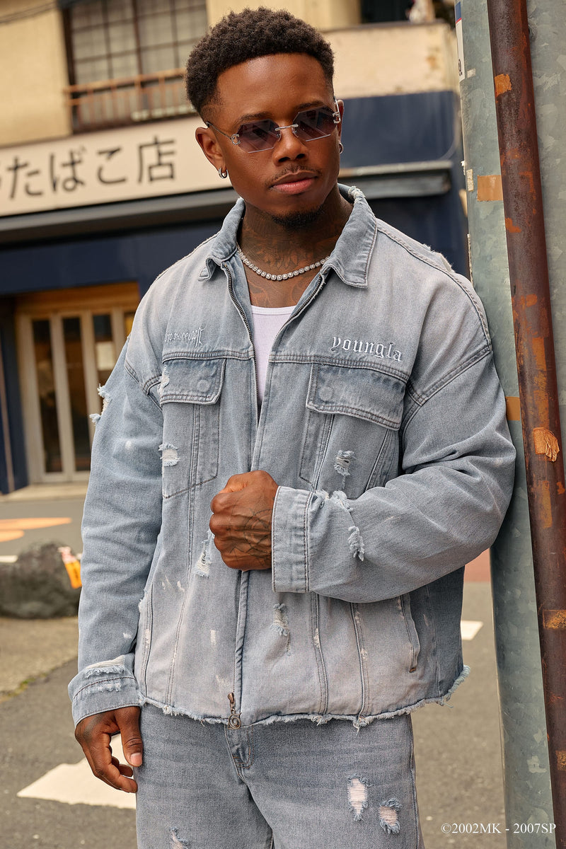 5133 - Naruto Distressed Denim Jackets - August 11th
