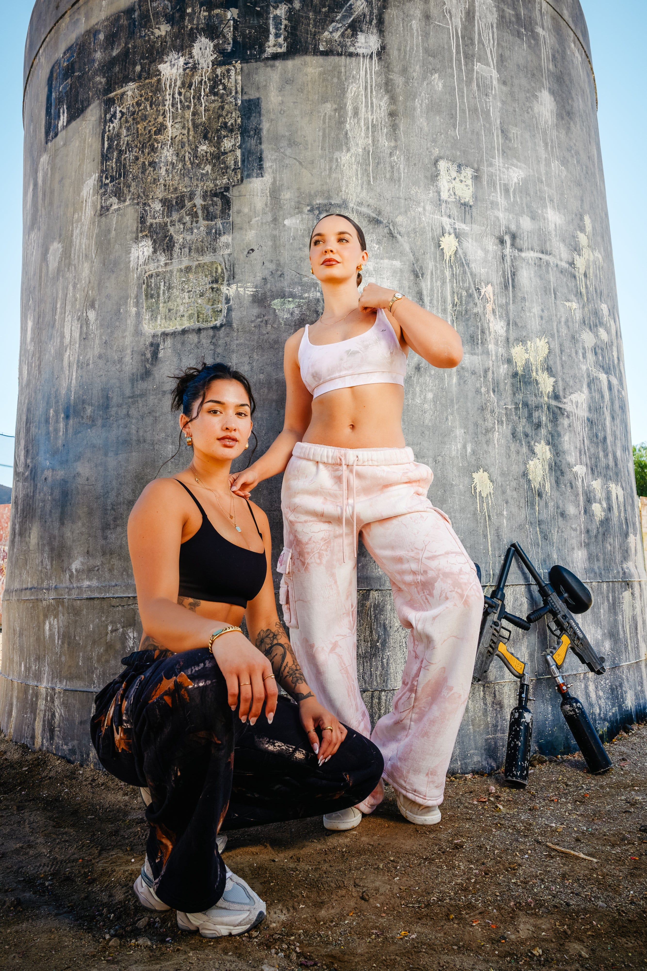 W2230 - Camo Cargo Joggers