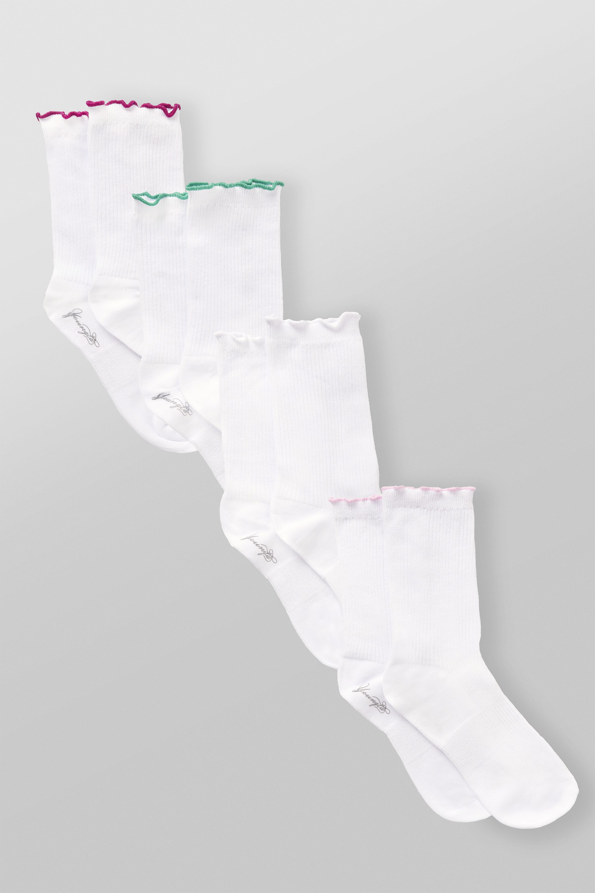 W6119 Ruffle Socks