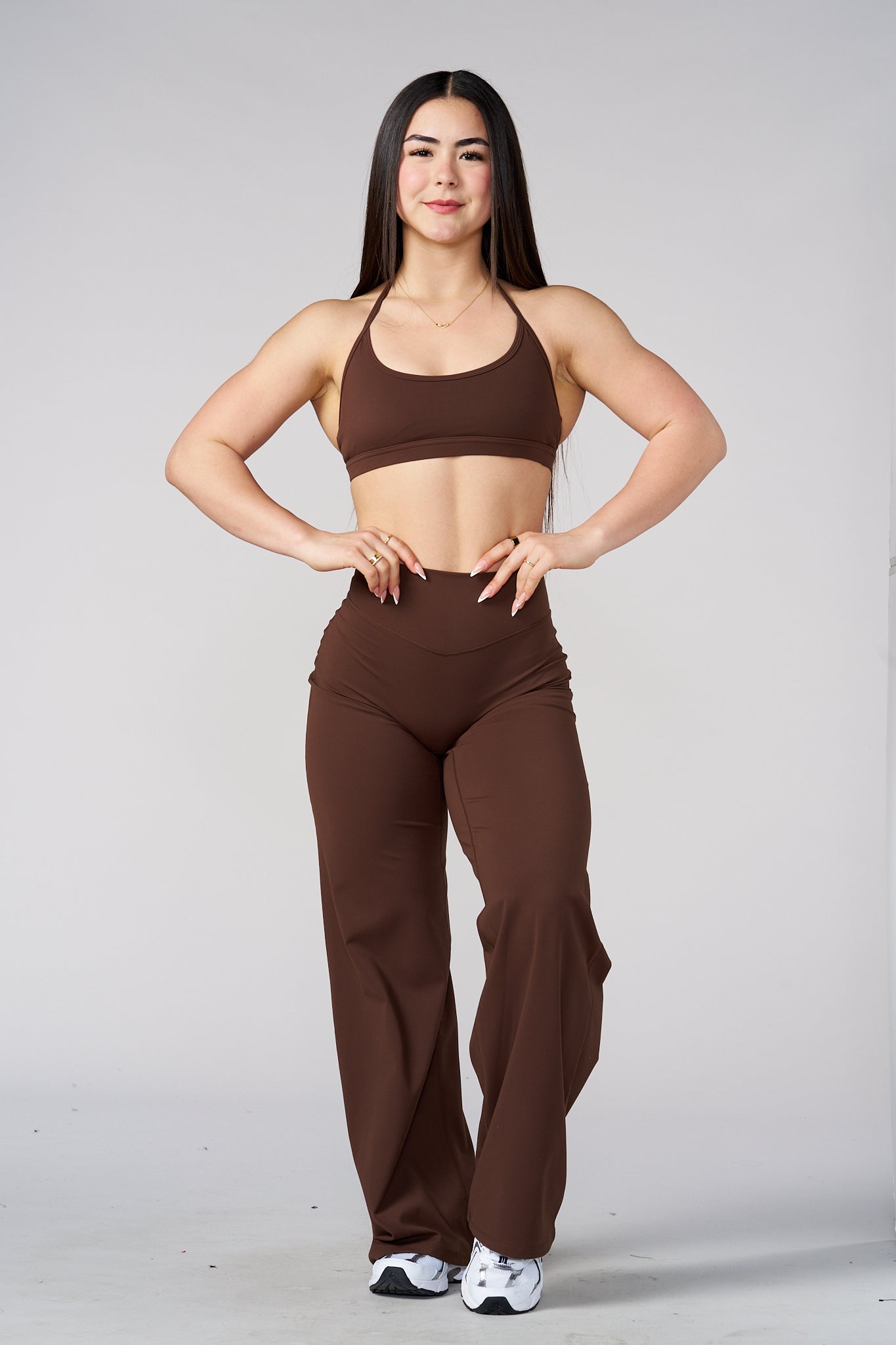 W2289 - Kove Wide Leg Flare Leggings (Short)