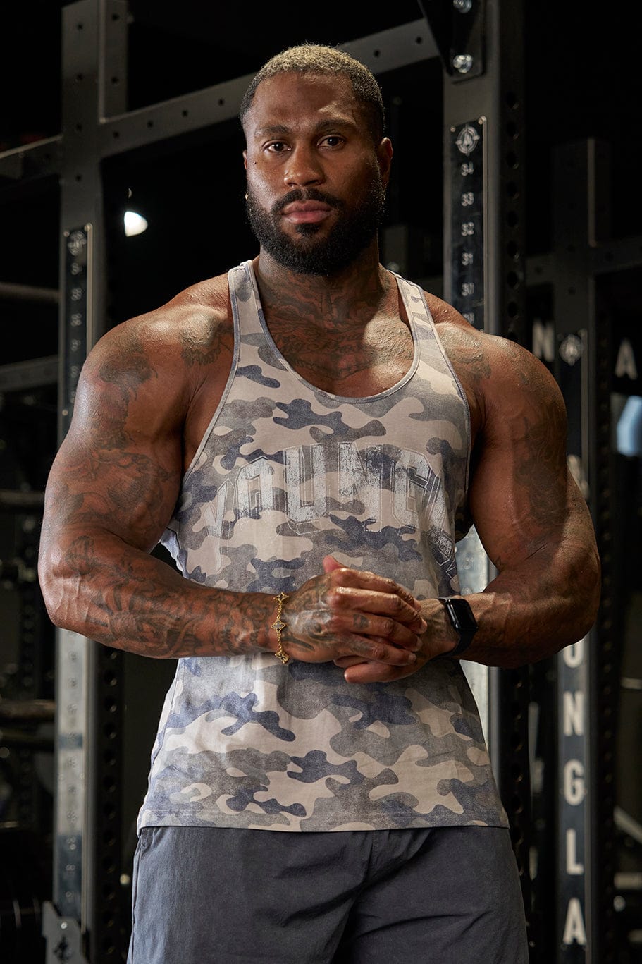 3066 - RunTech Camo Stringers for Men's - lightweight, breathable fabric ensures comfort in OG Desert Camo