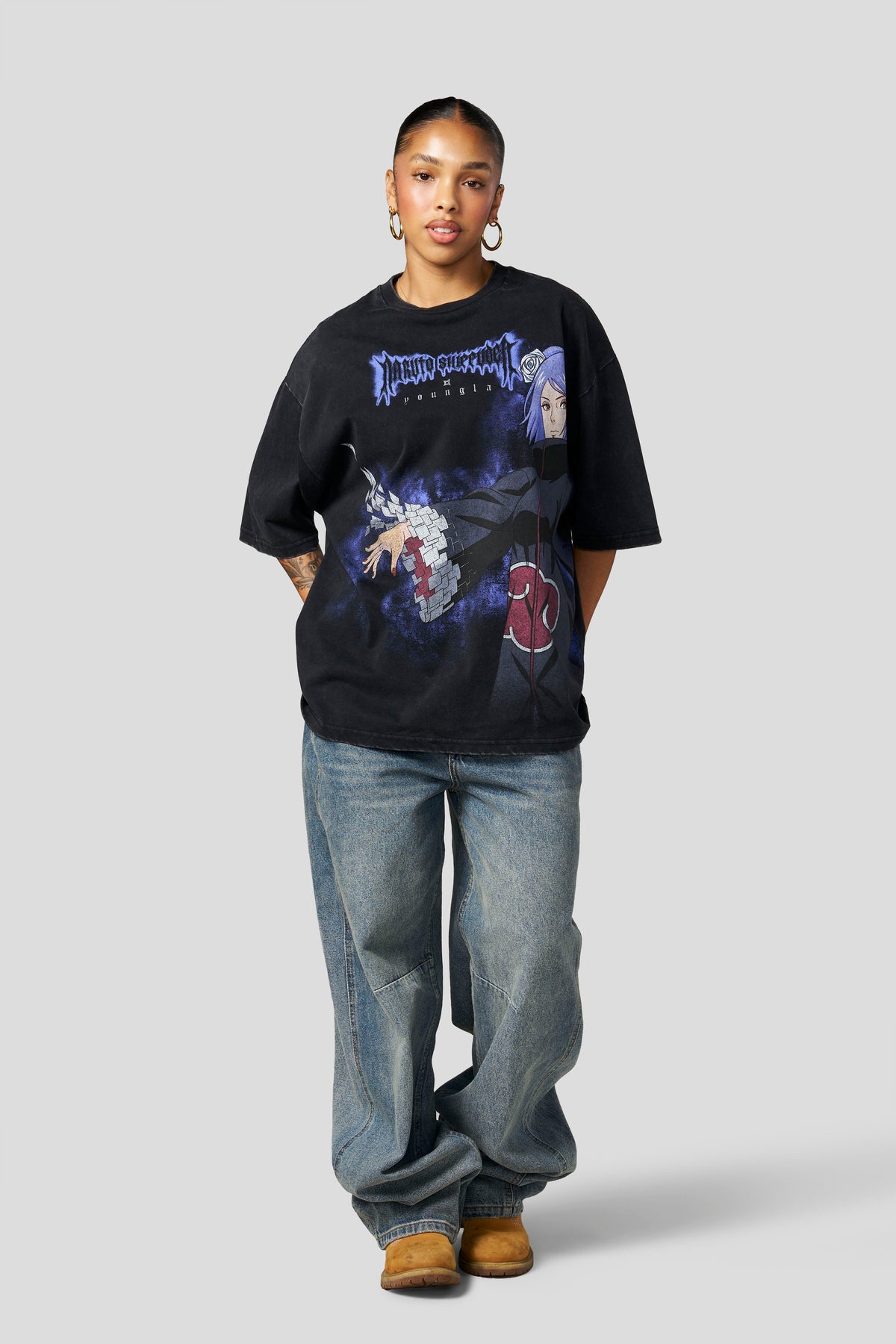 W4360 - Naruto Washed Tee