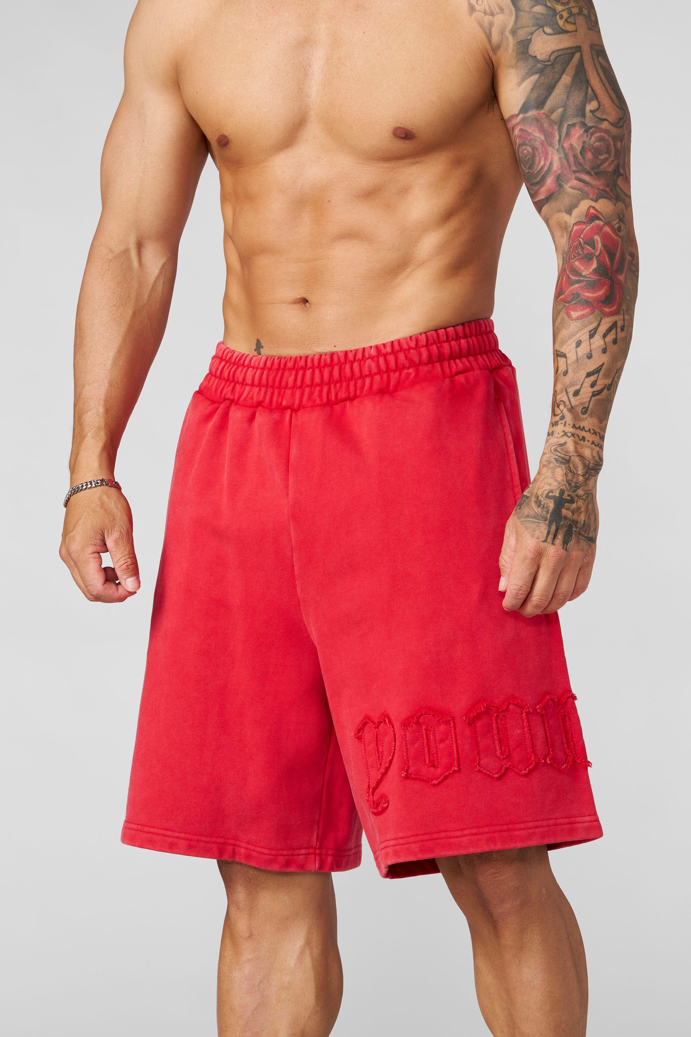 1027 - Patchwork Shorts