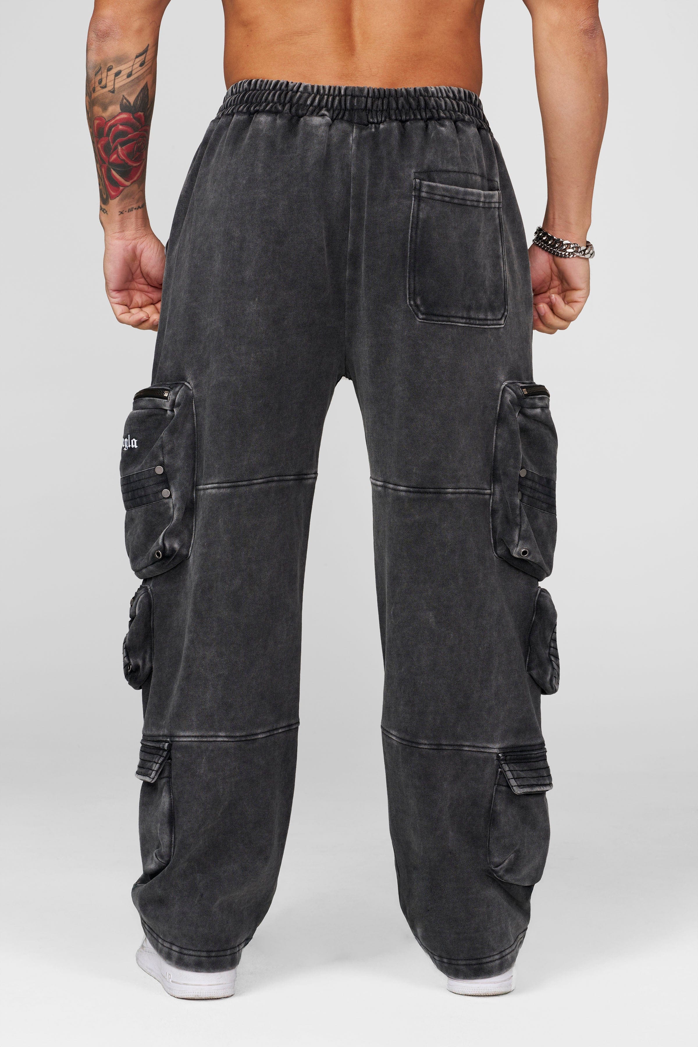 11AW galliano 3Dpockets wool cargo pants John Galliano John