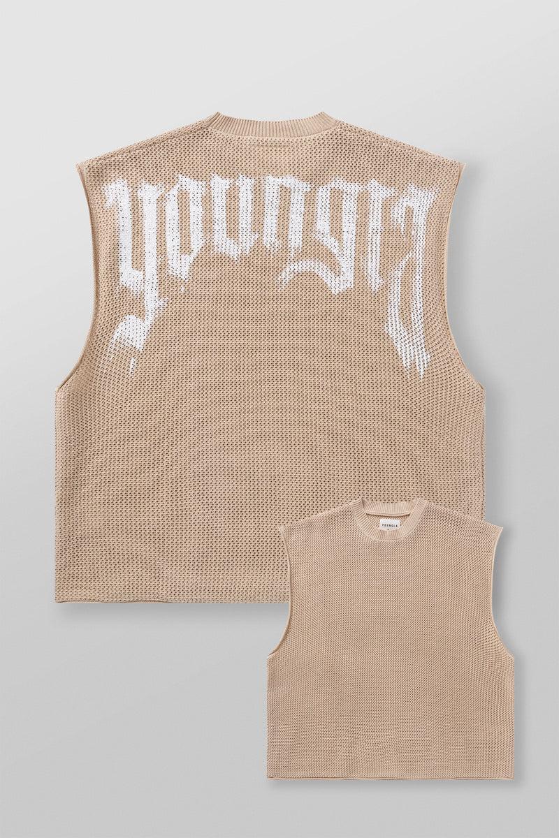 3012 - Drop Shoulder Knit Cut-Off