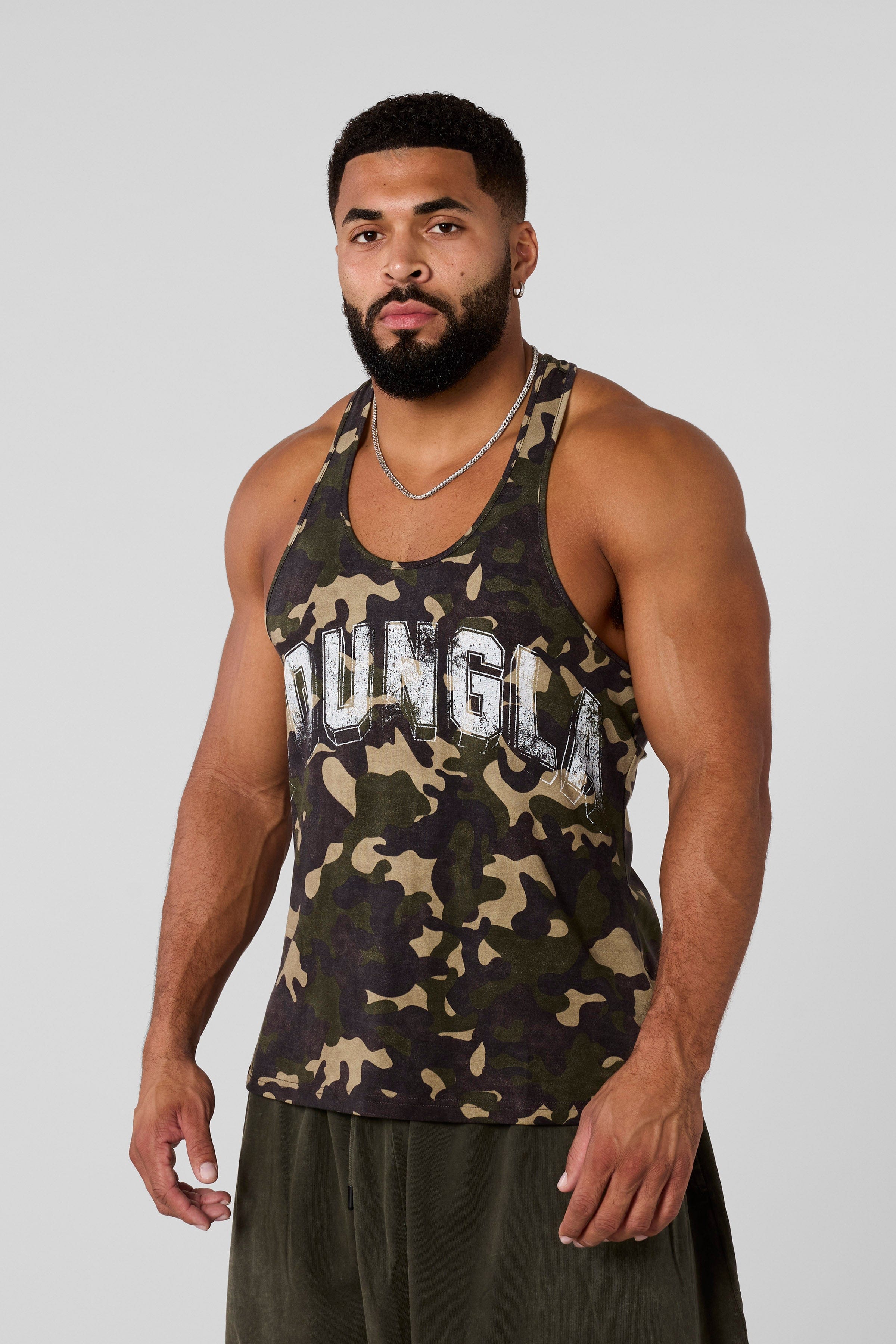 3066 - RunTech Camo Stringers for Men's - lightweight, breathable fabric ensures comfort in Black Tree Camo