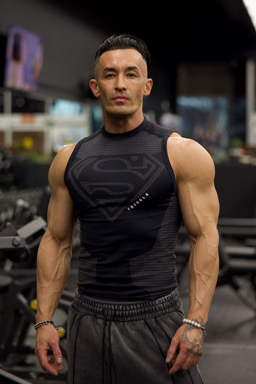 その他  Superman compression tank top M 3047 - Superman Compression Tanks