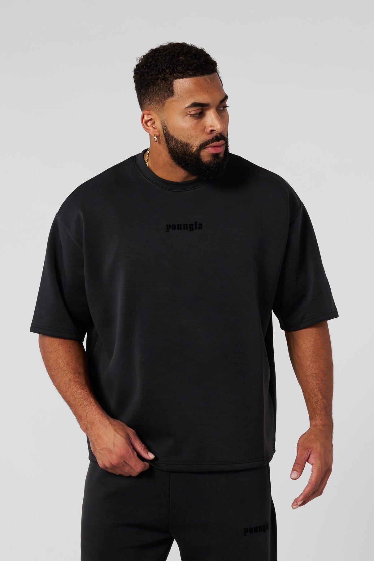 4161 - Soft AF Tees for Men's -  everyday comfort. Lightweight, breathable, and incredibly soft in Black