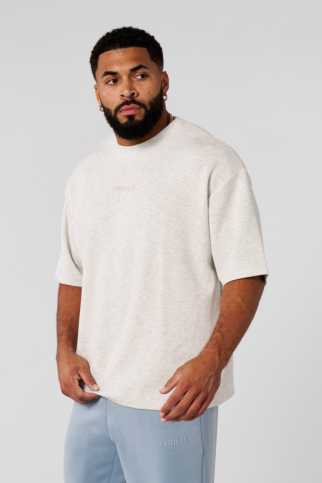 4161 - Soft AF Tees for Men's -  everyday comfort. Lightweight, breathable, and incredibly soft in Oatmeal