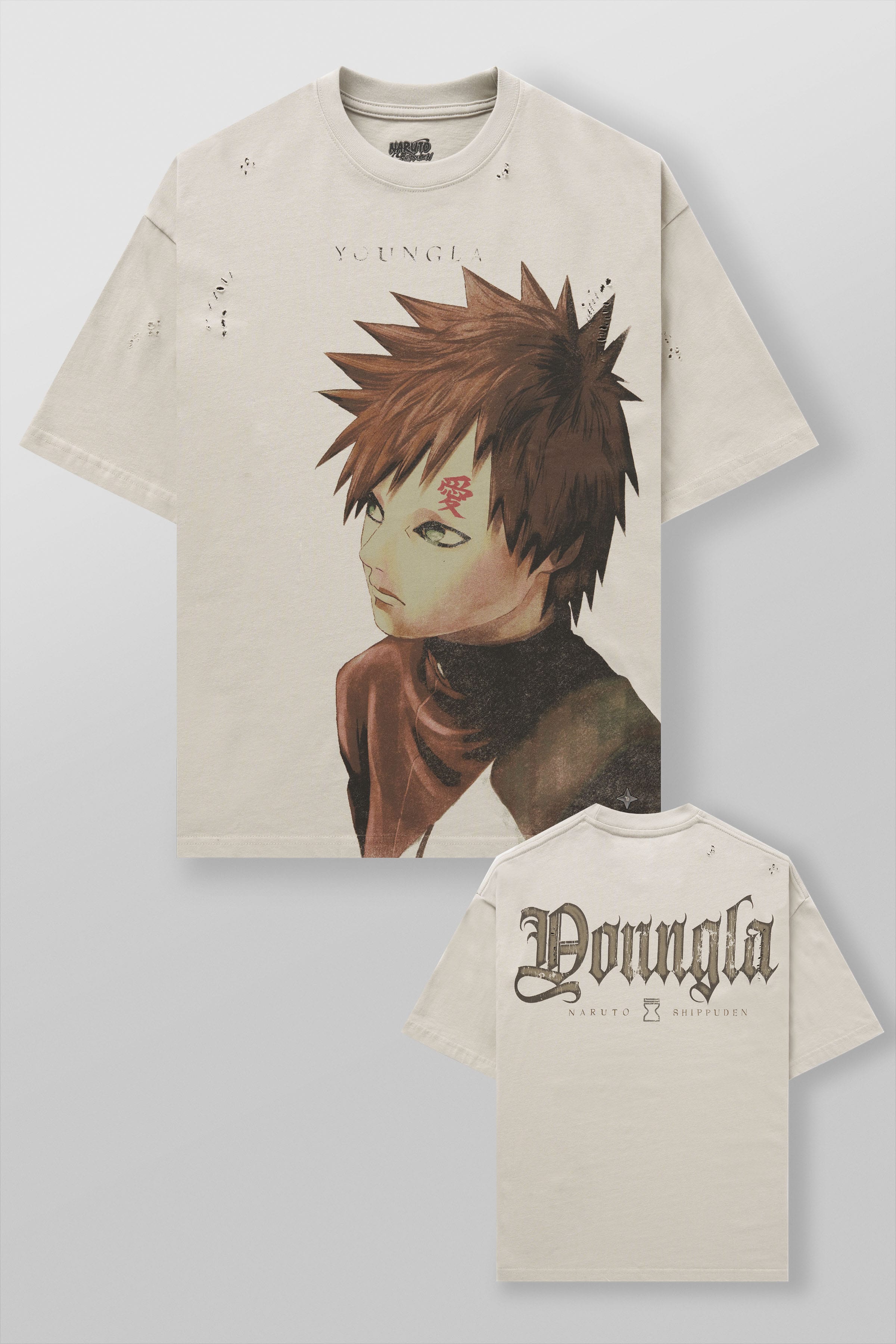 4318 - Naruto Distressed Tees - August 11th