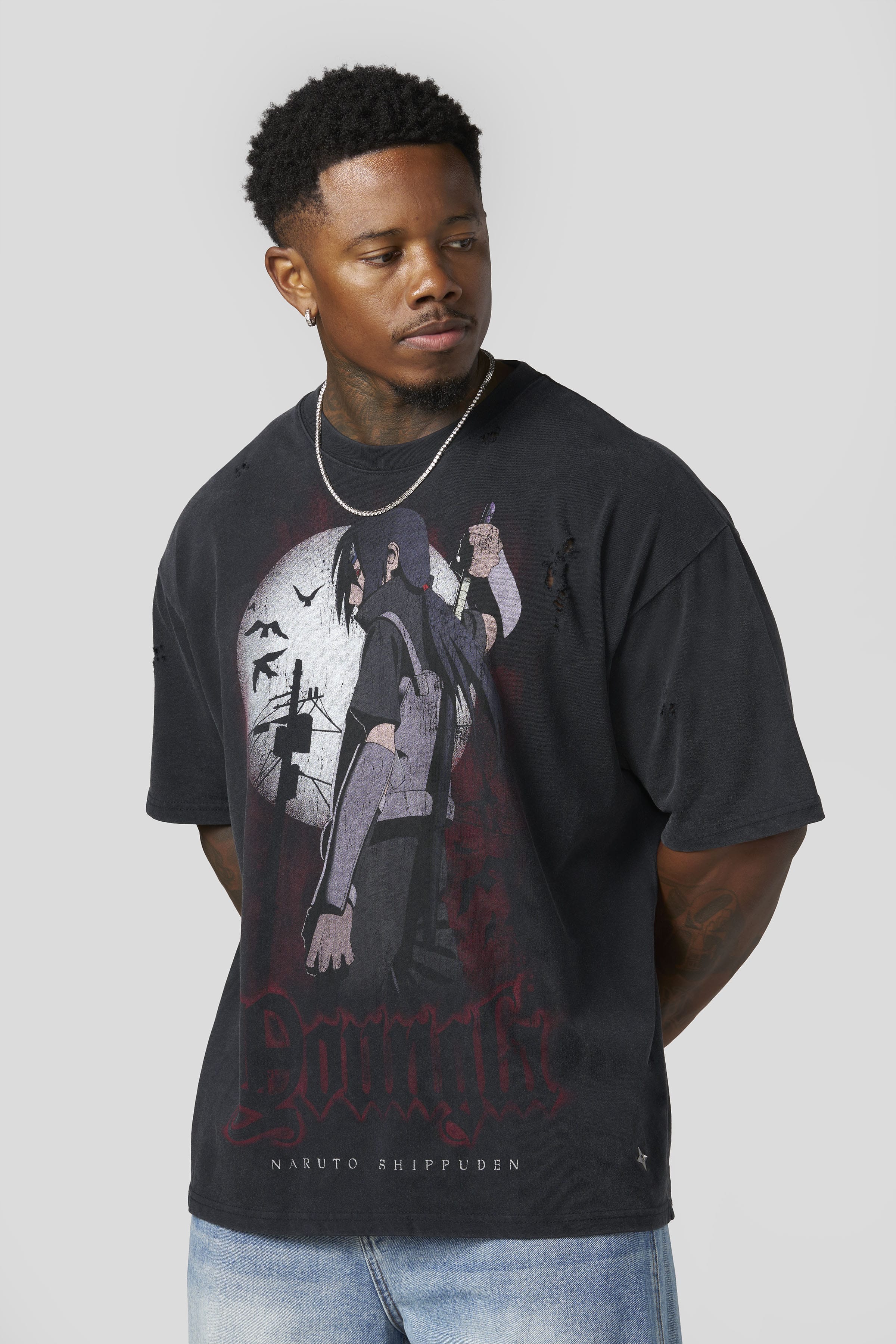 4318 - Naruto Distressed Tees - August 11th