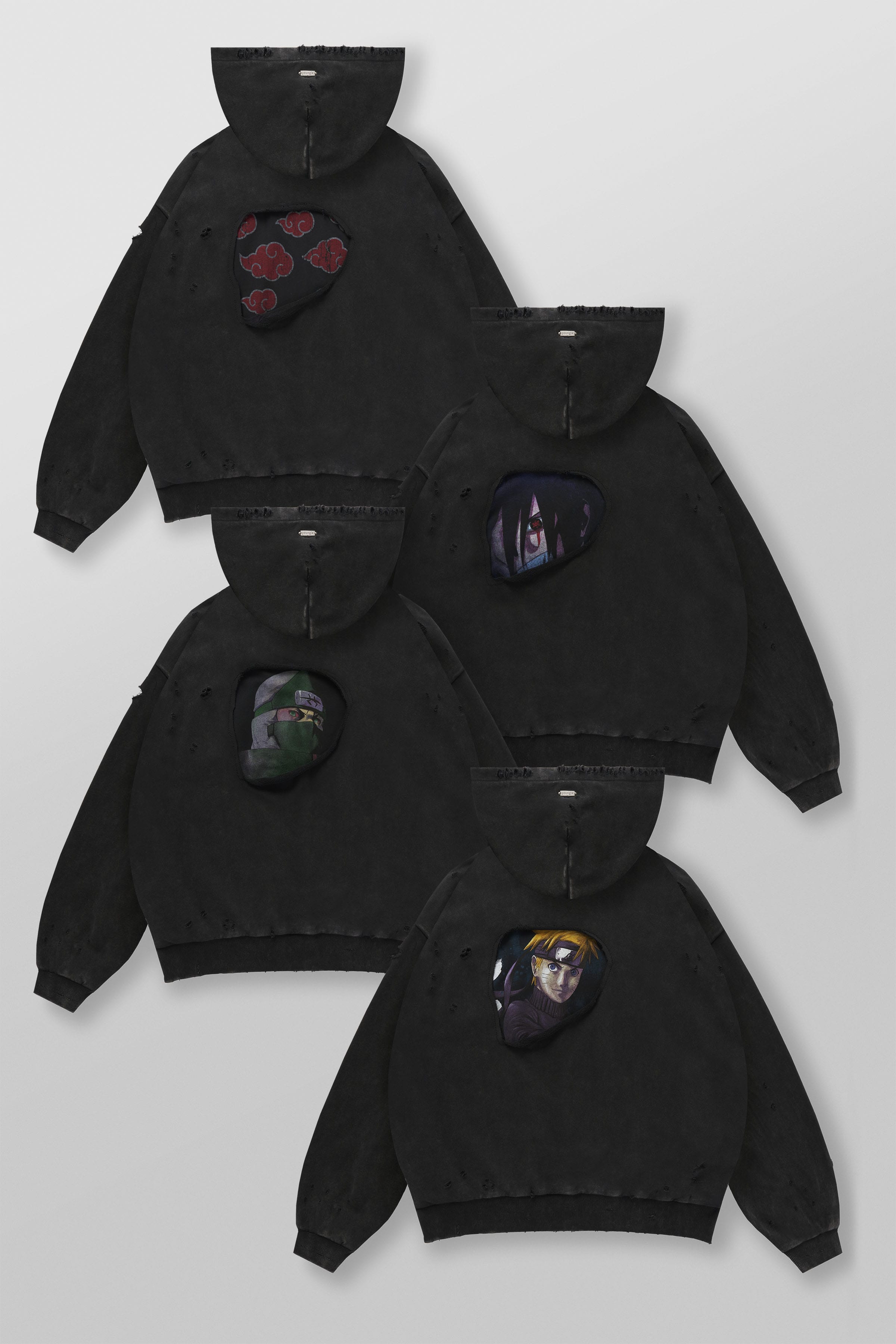 5073 - Naruto Peek Through Hoodies - August 11th