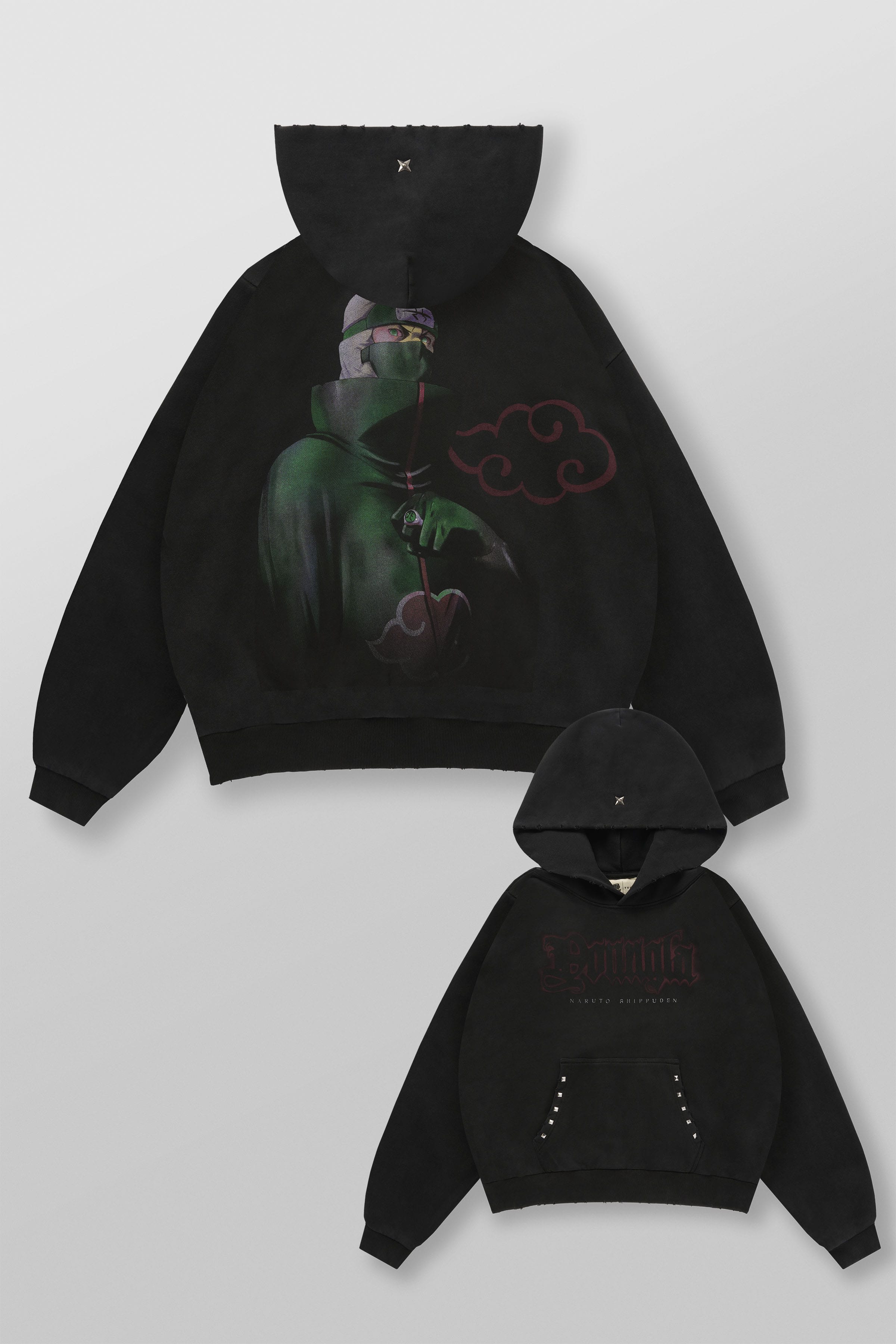 5083 - Naruto Stud Artwork Hoodies - August 11th