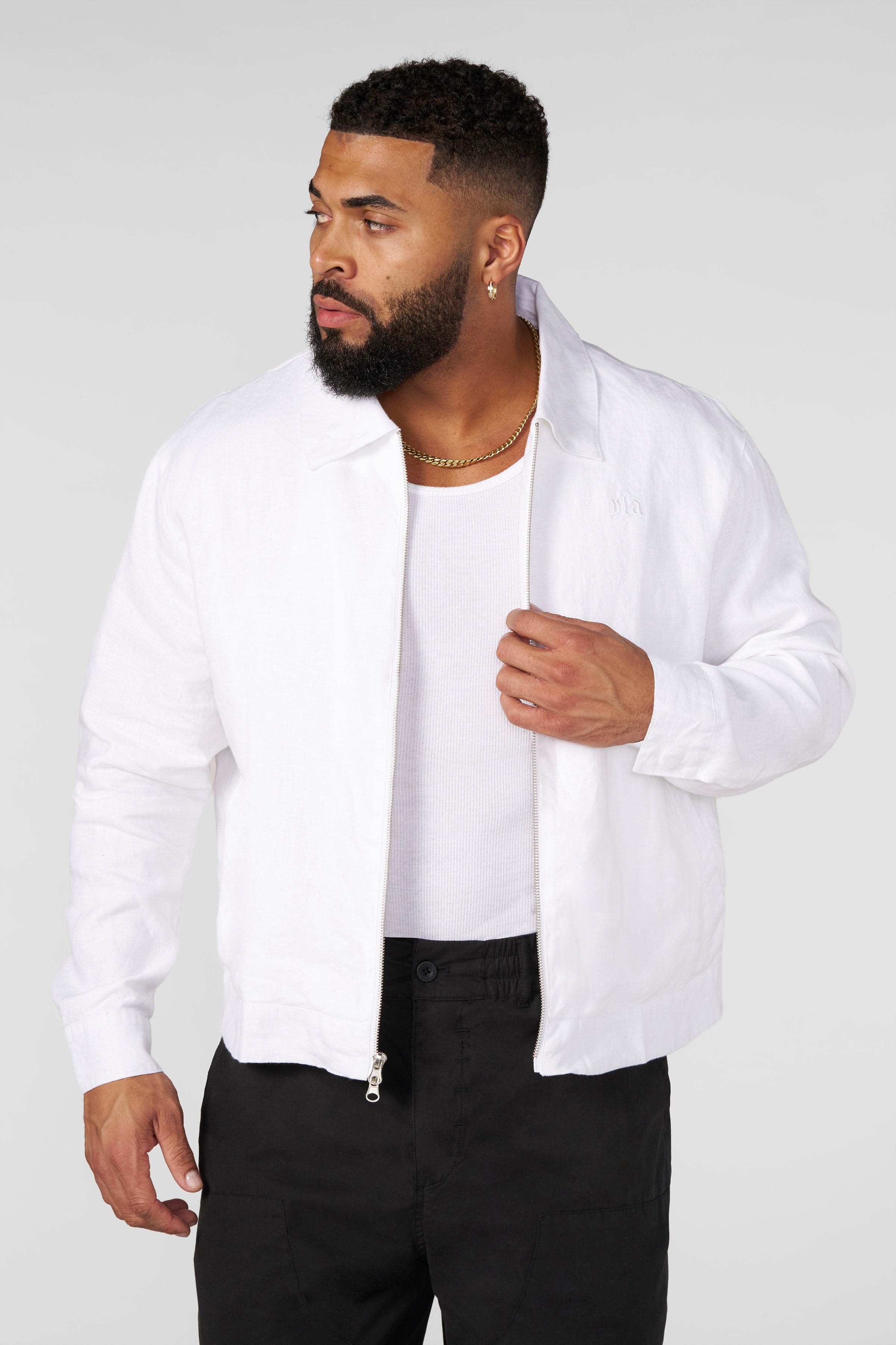 5122 - Oxford Linen jacket