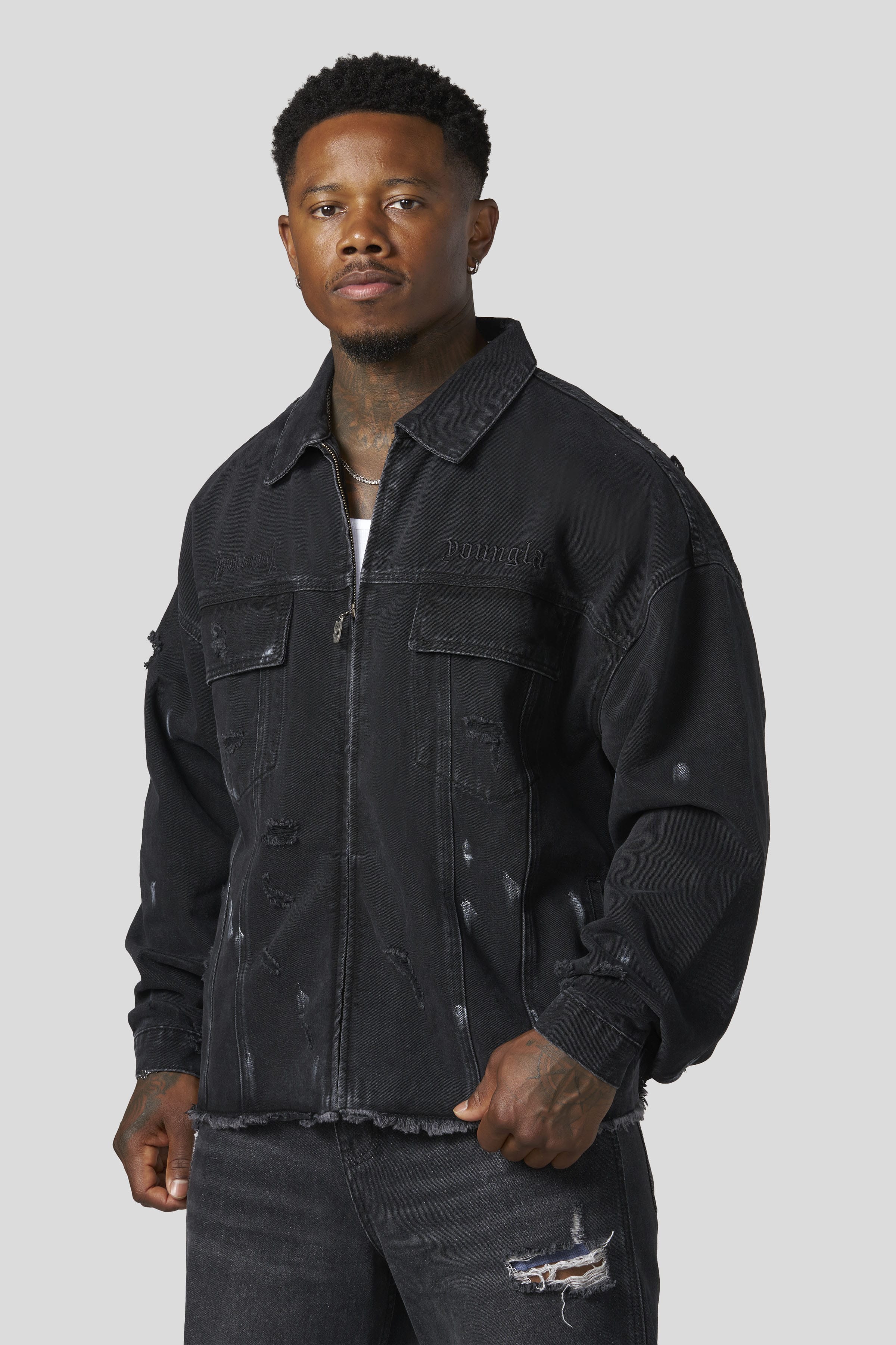 5133 - Naruto Distressed Denim Jackets - August 11th