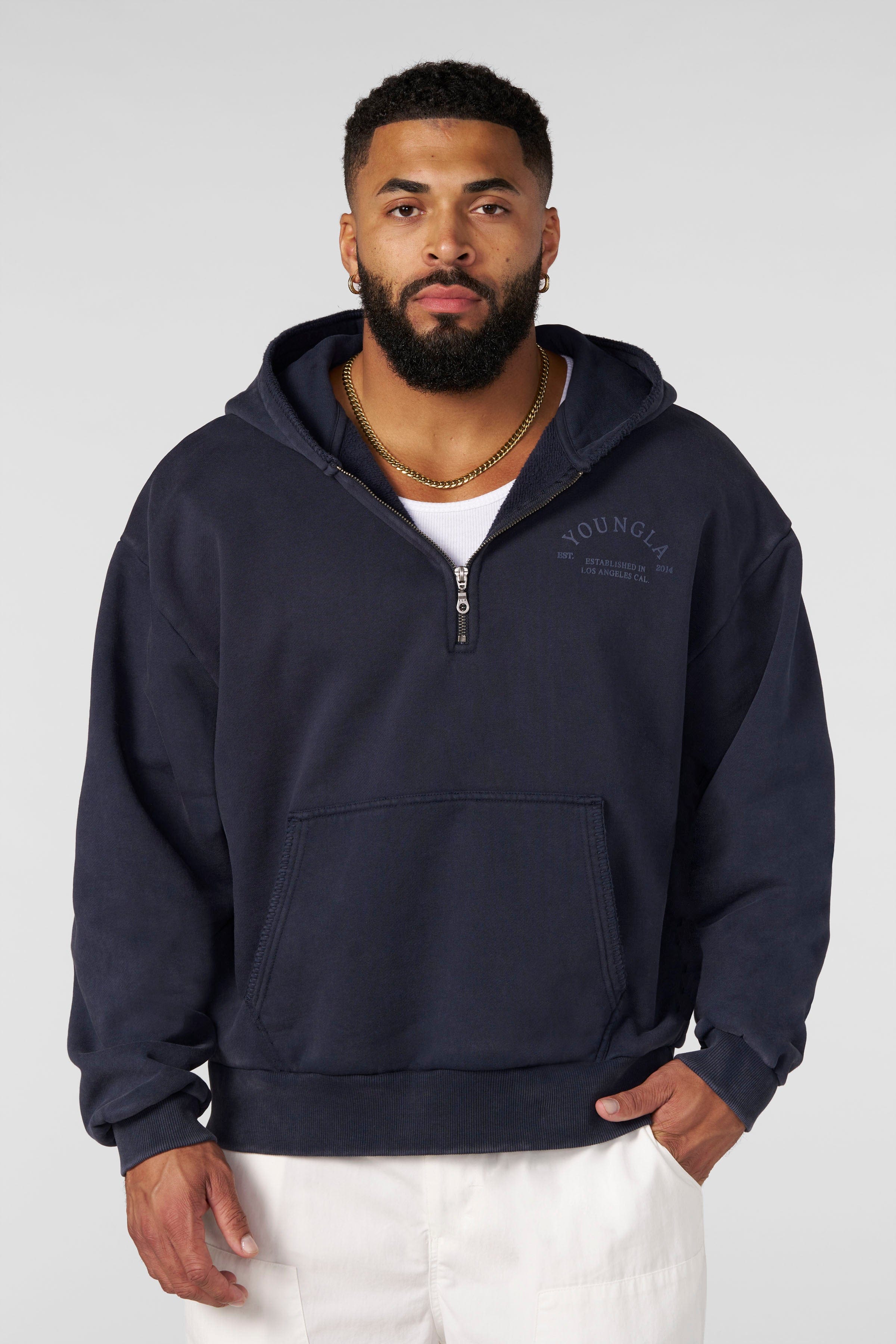 5169 - Old Money Quarter-Zip Hoodies