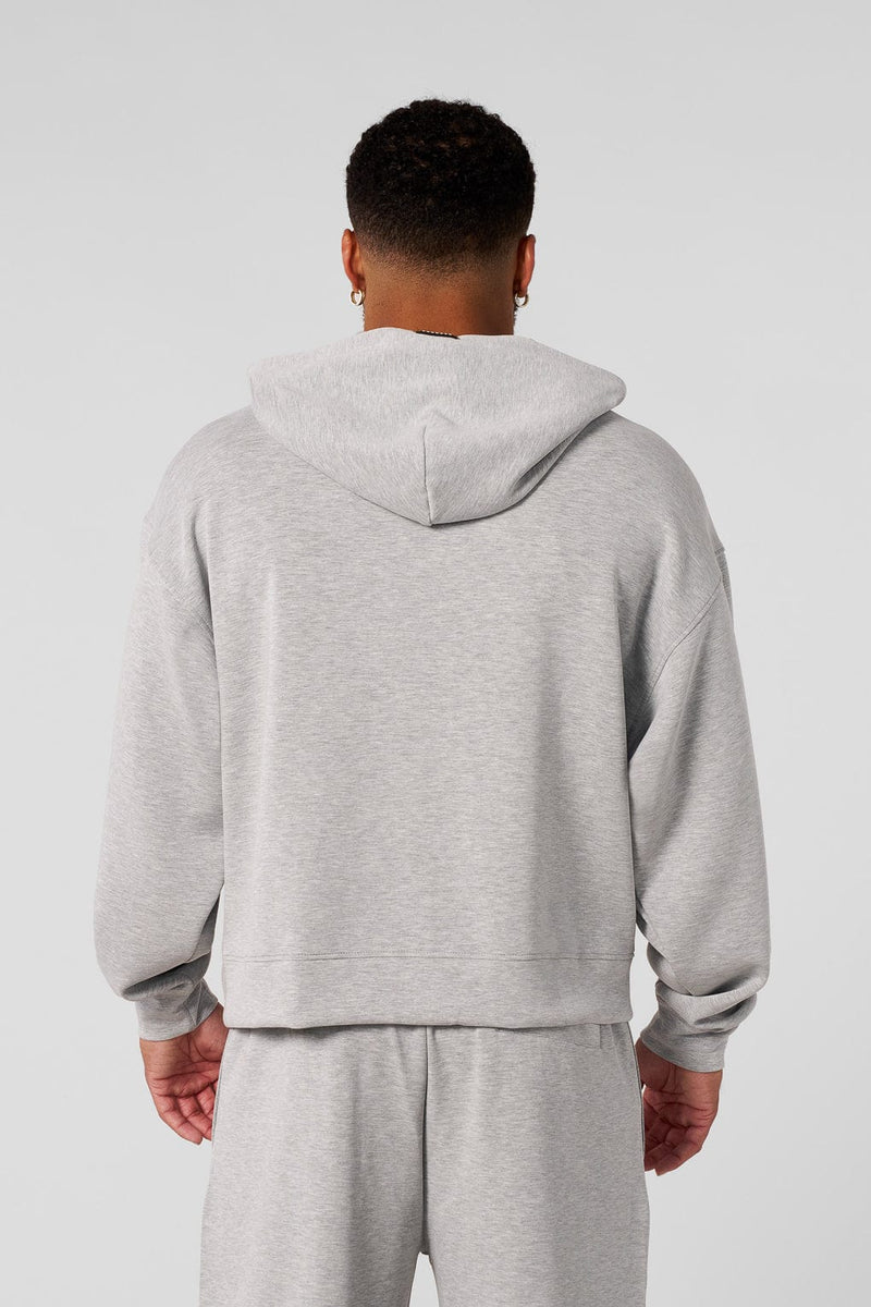 5215 - Soft AF Zip Ups for Men's  - Lightweight, breathable, and incredibly soft, Perfect for layering or wearing in Heather Grey